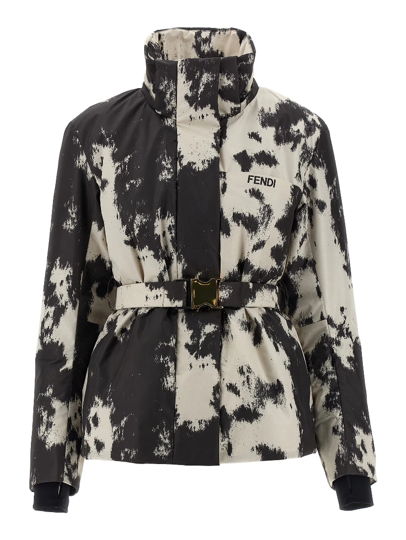 Multicolor Polyester Shell Jacket