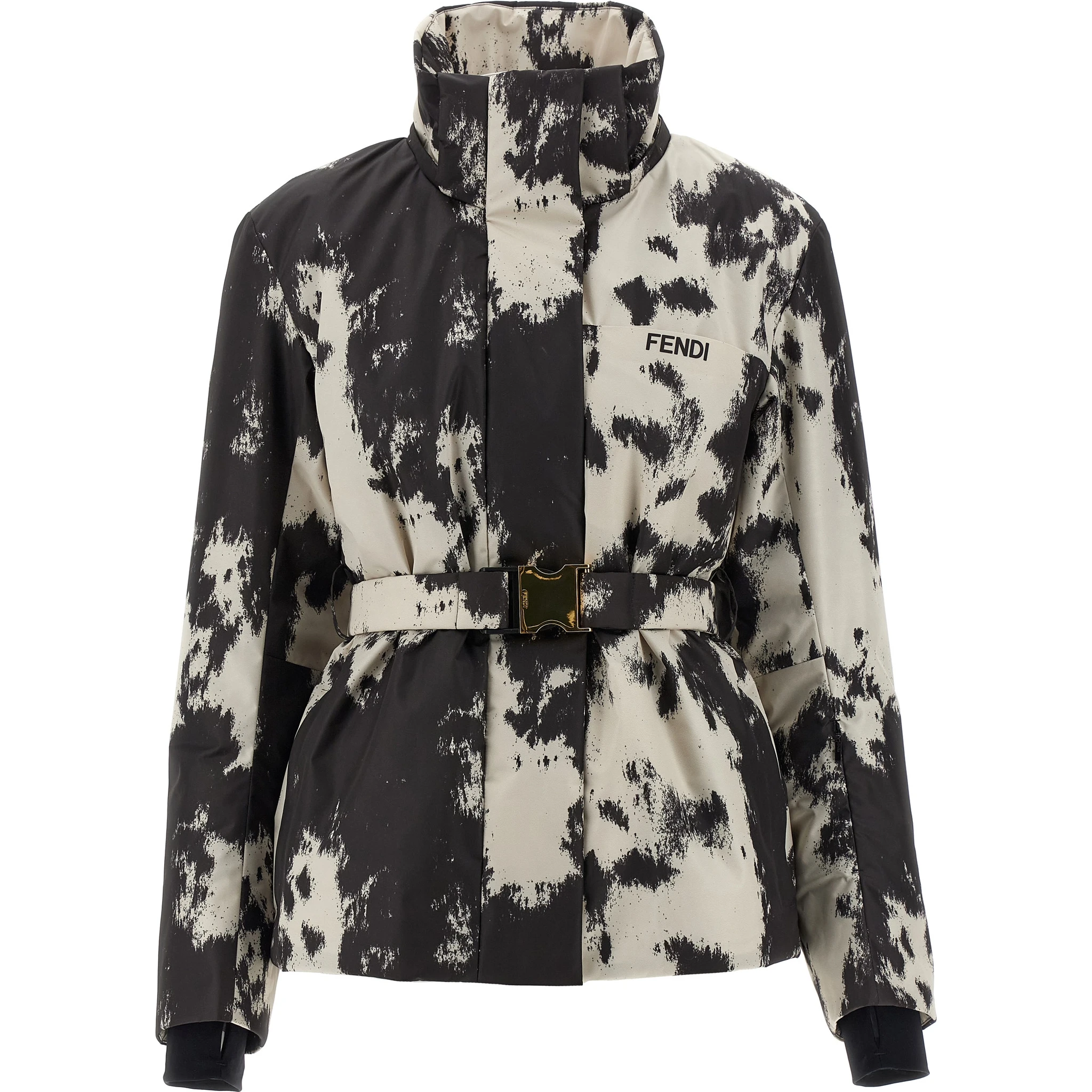 Multicolor Polyester Shell Jacket