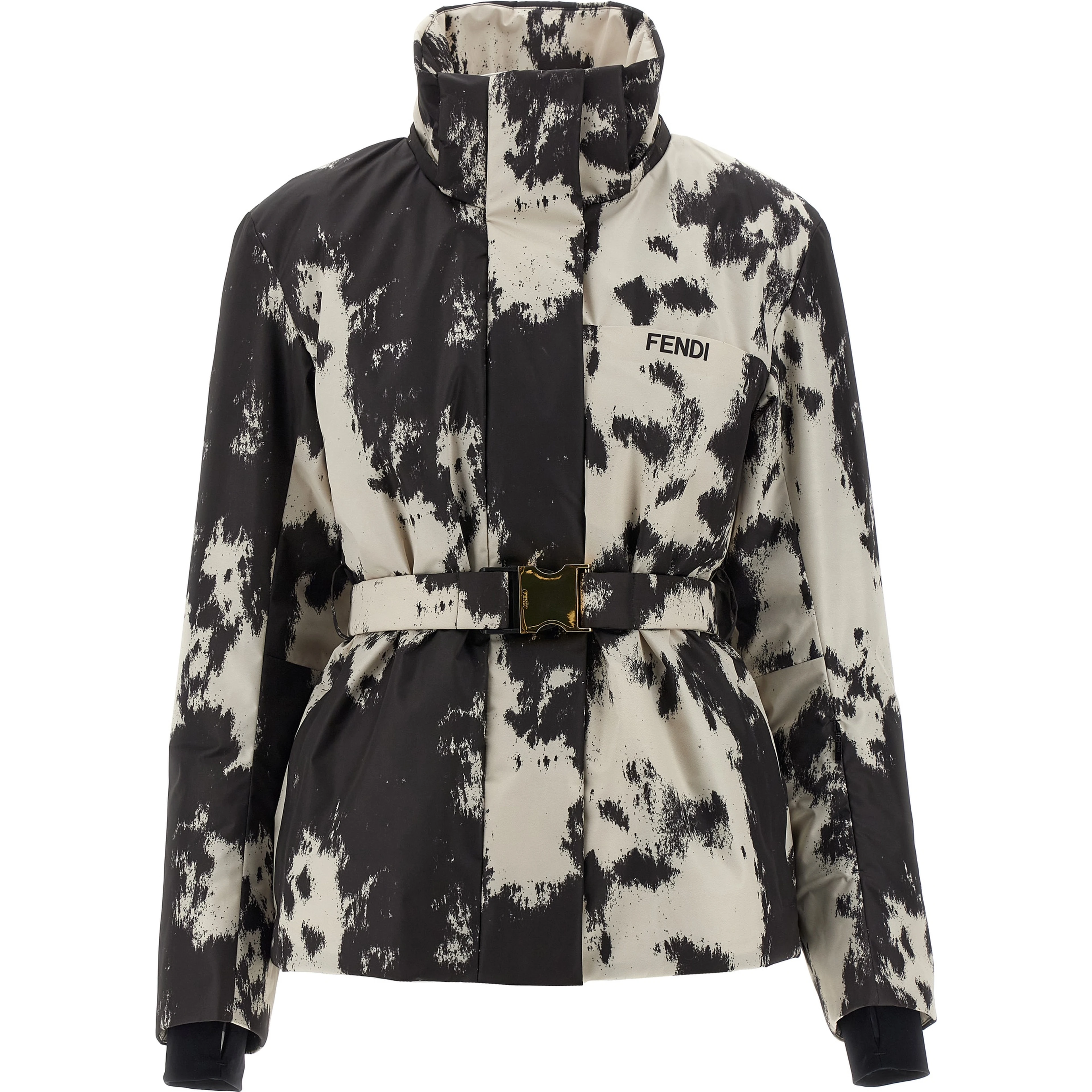 Multicolor Polyester Shell Jacket