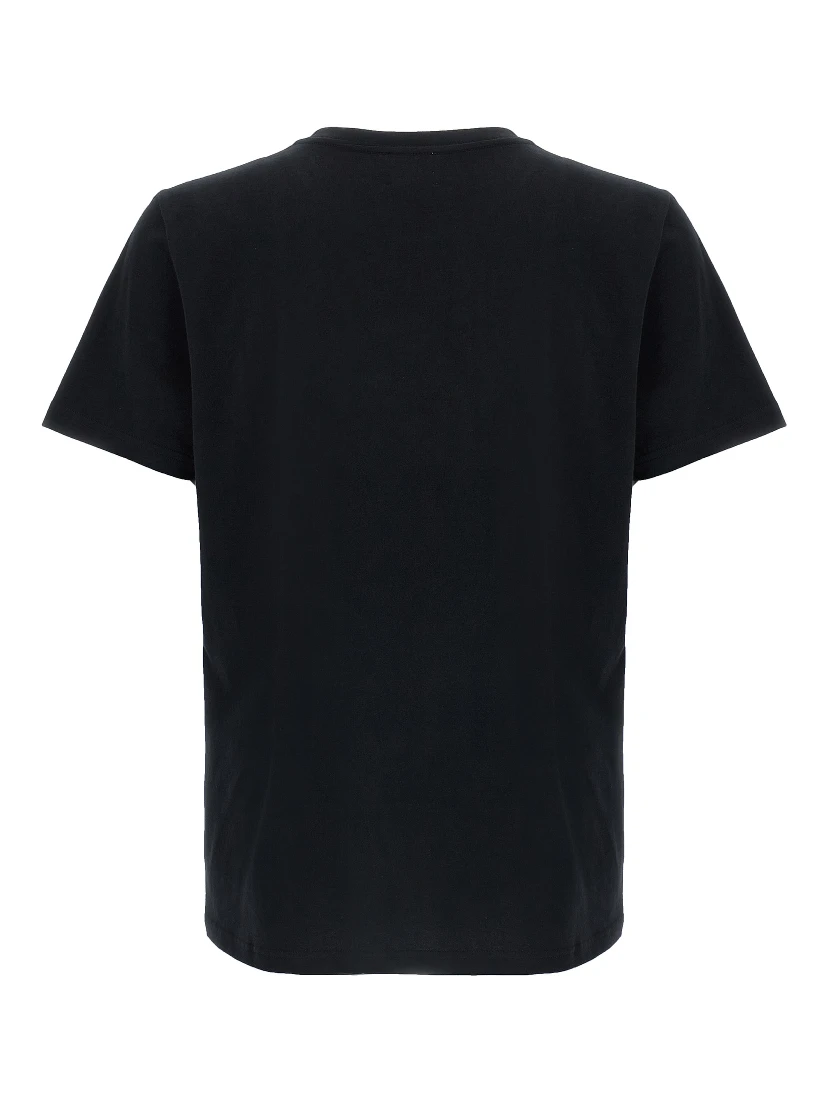 Black Cotton T-Shirt