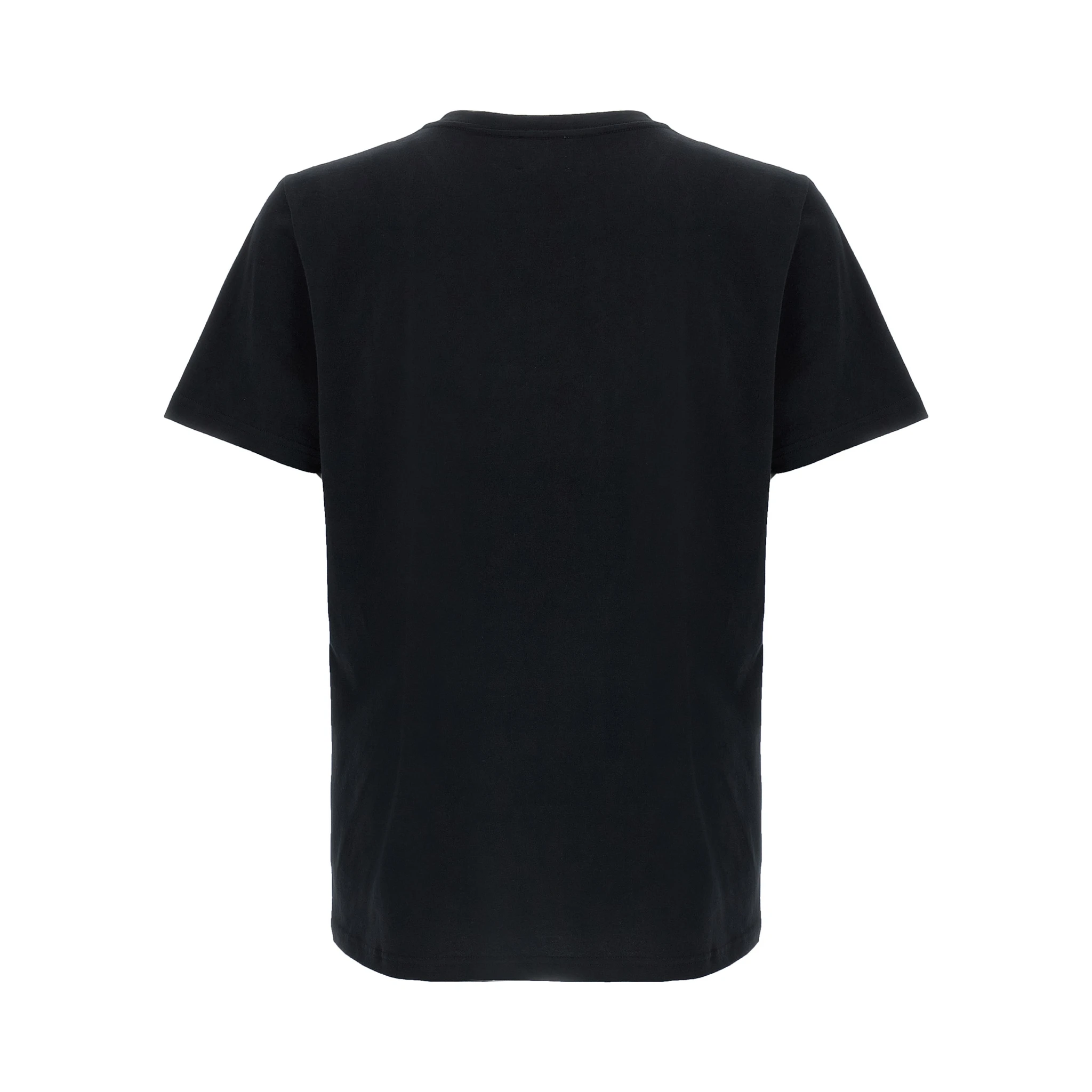 Black Cotton T-Shirt