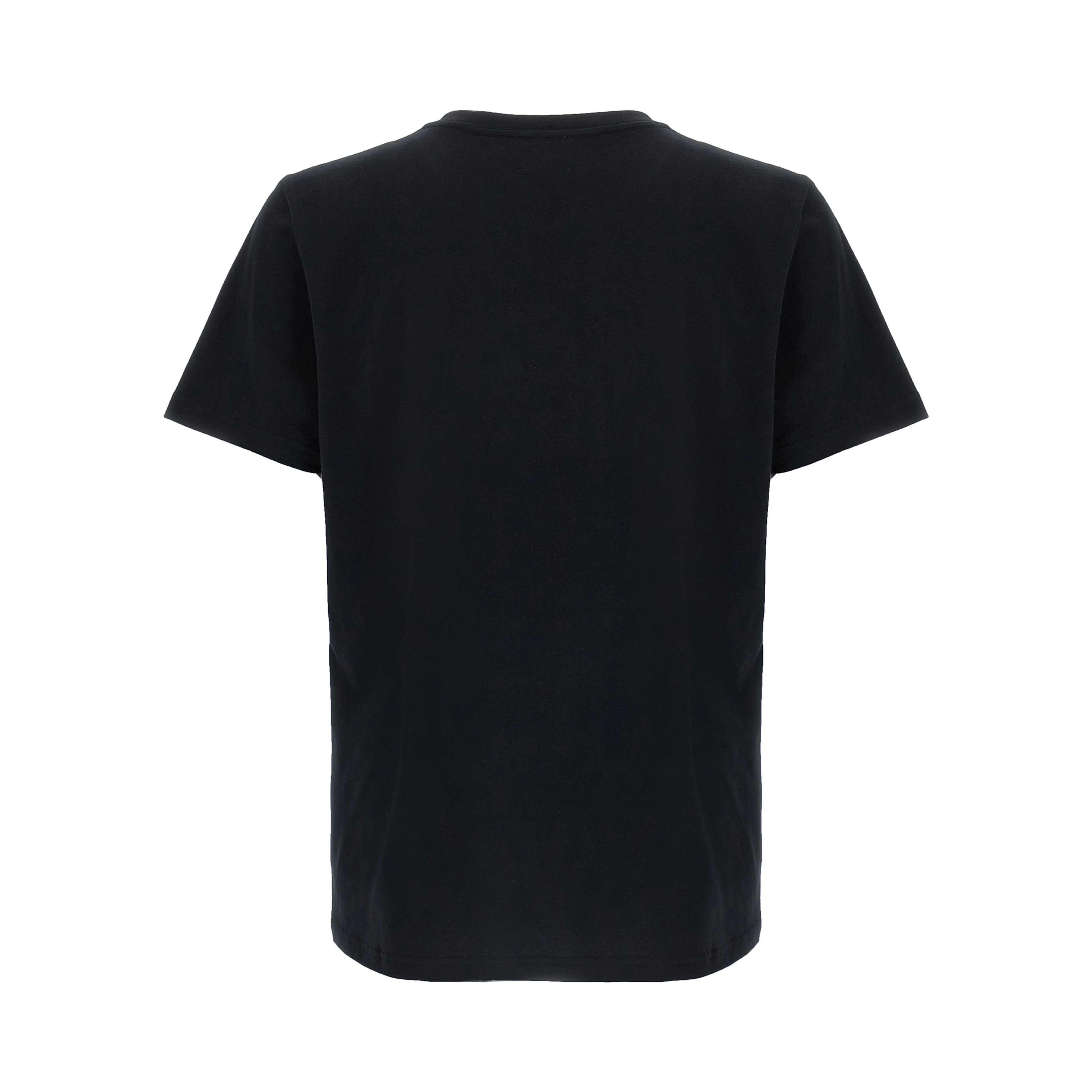 Black Cotton T-Shirt