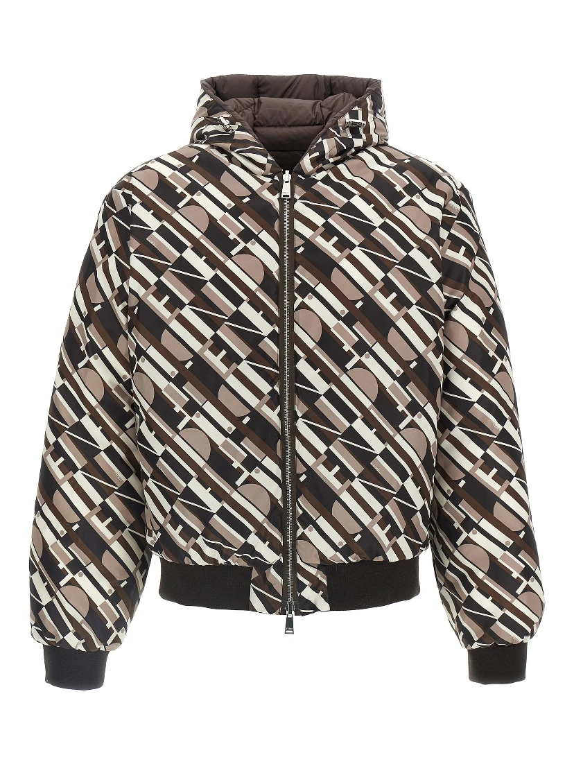 Multicolor Polyester Shell Jacket