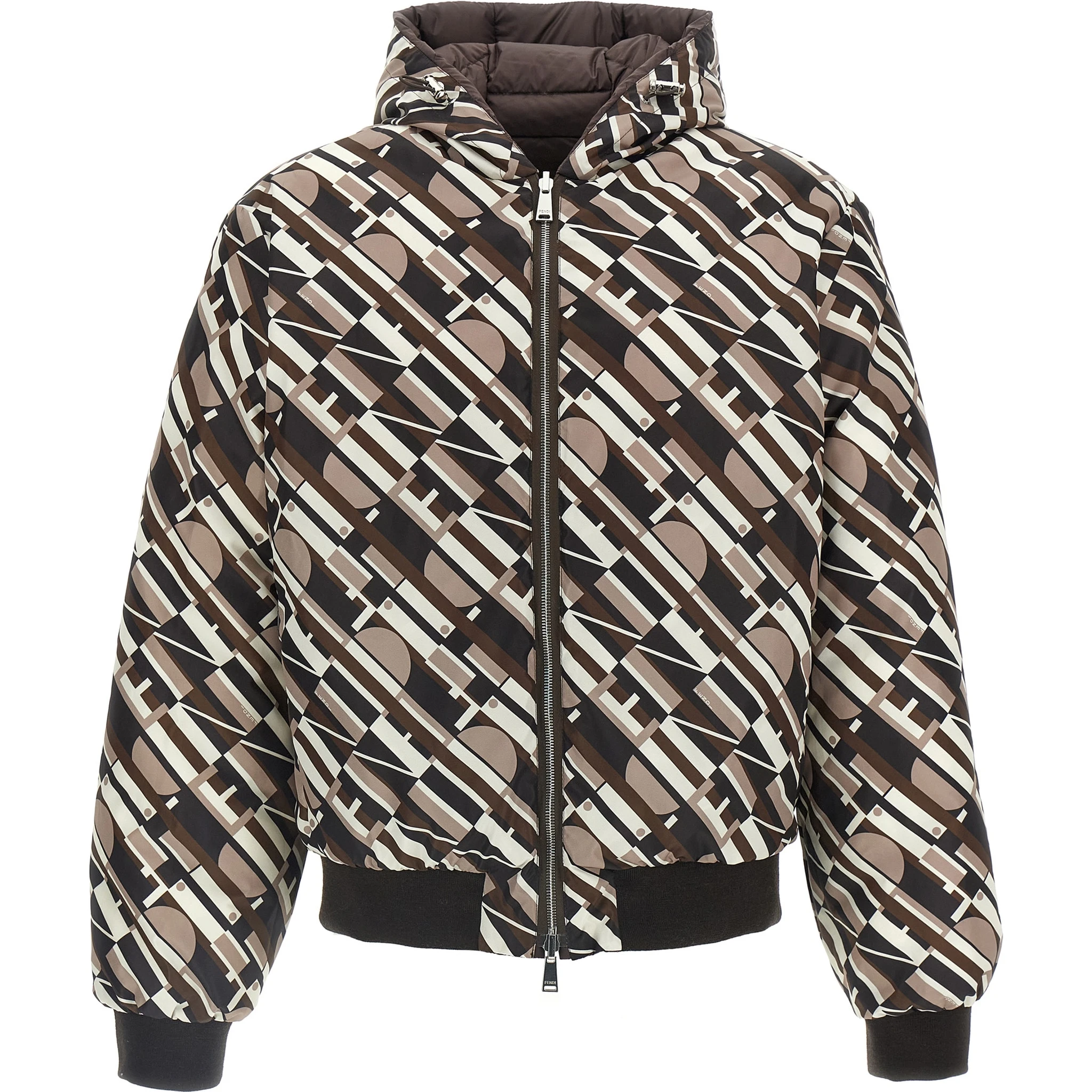 Multicolor Polyester Shell Jacket