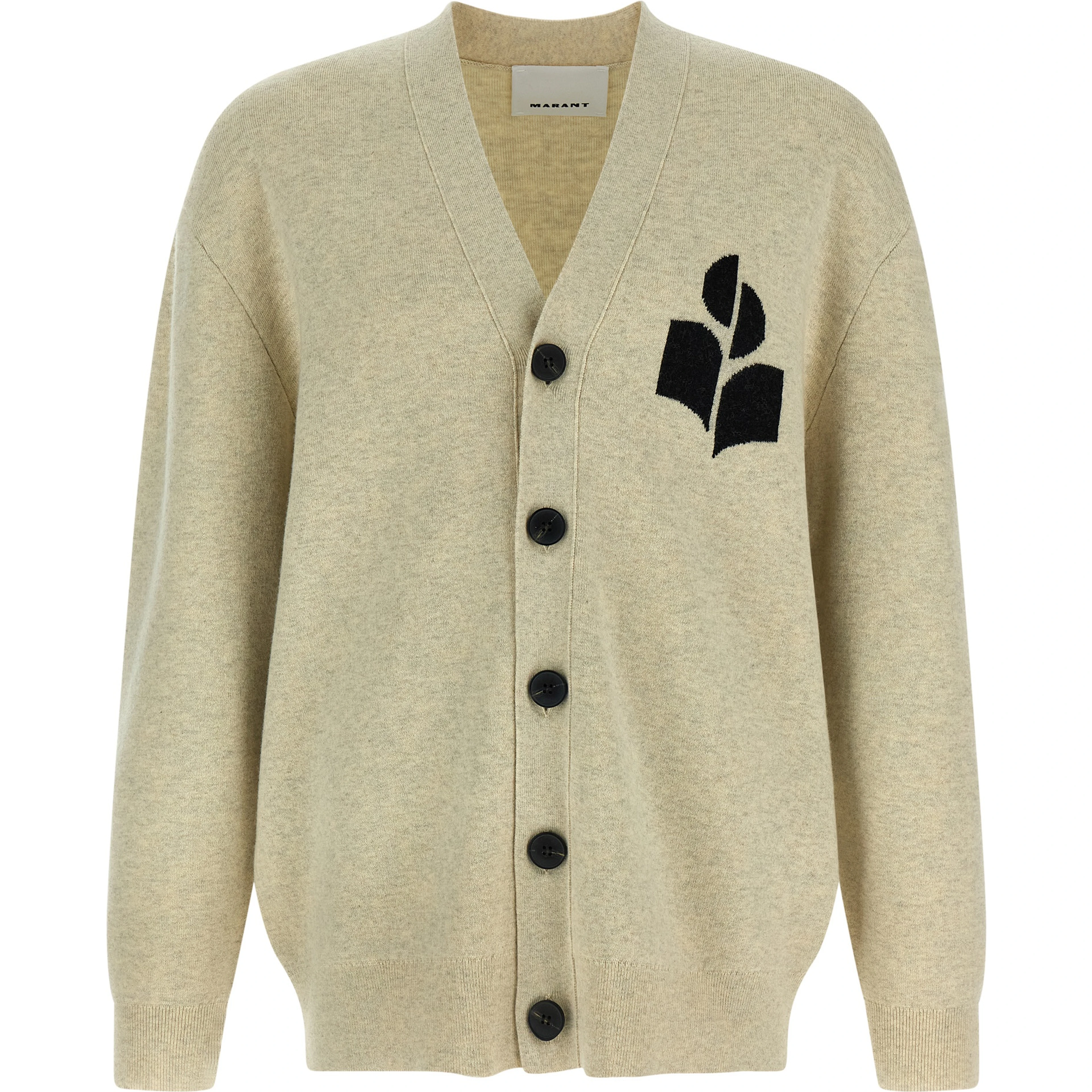 Gray Cotton Cardigan
