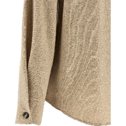Beige Cashmere Blouse