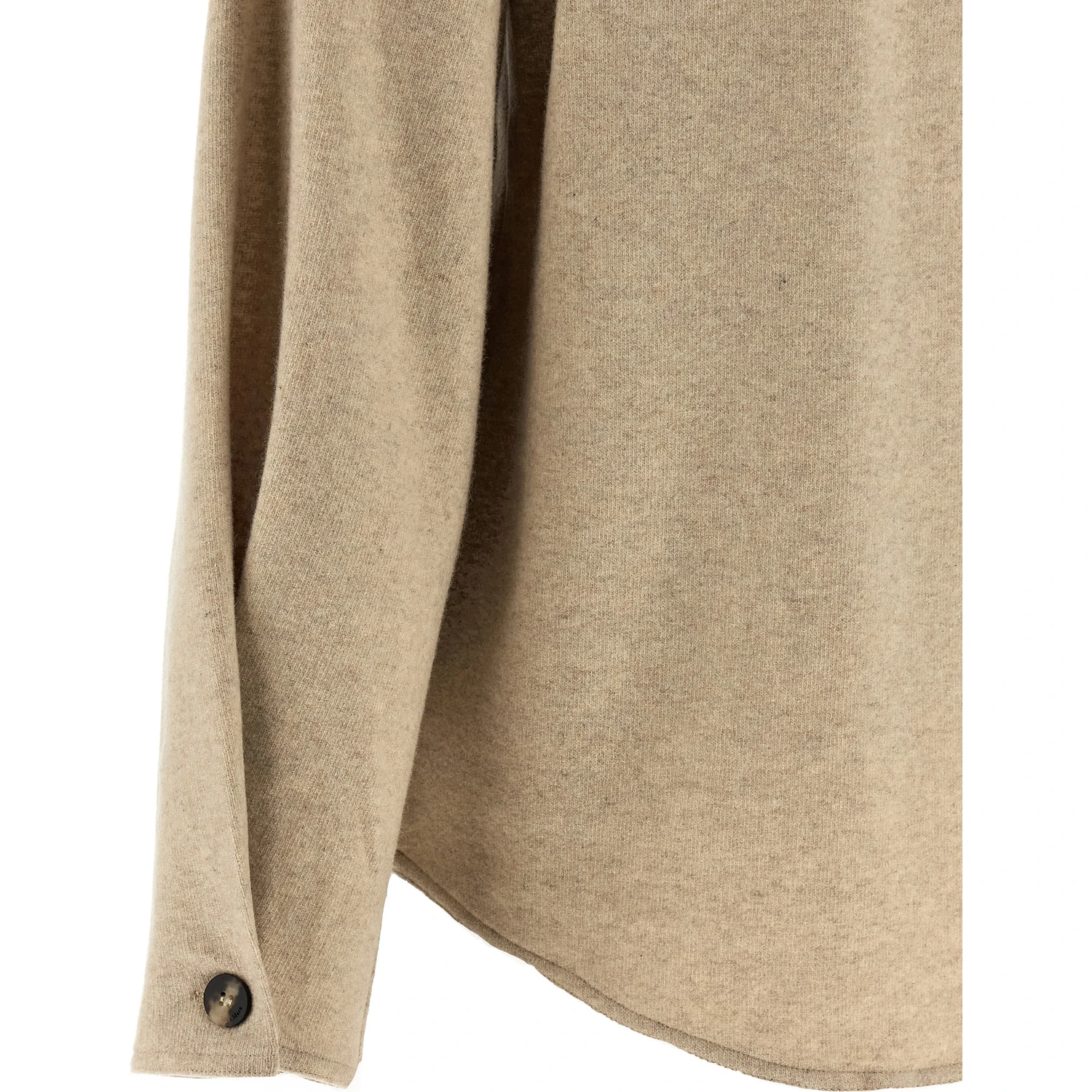 Beige Cashmere Blouse