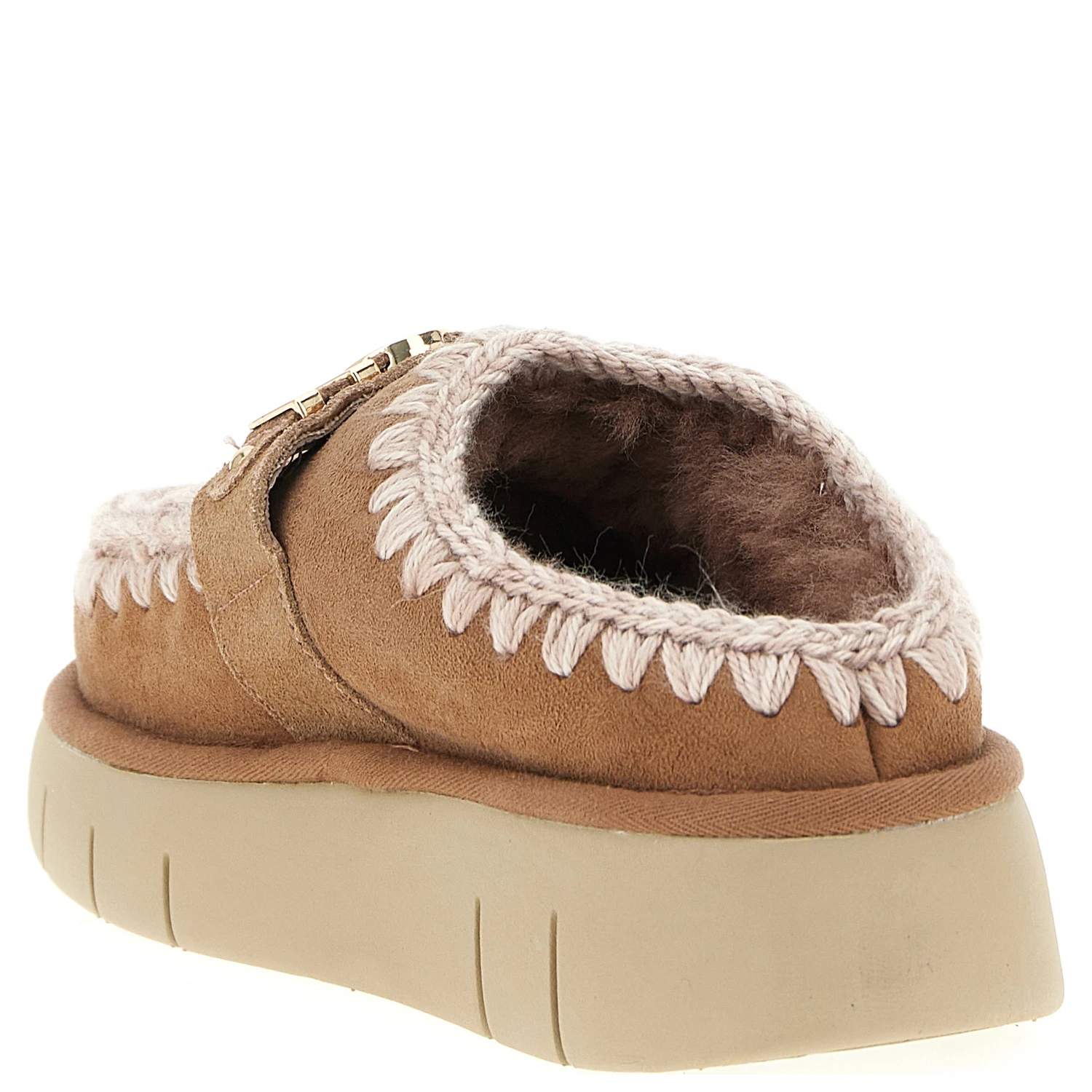 Multicolor Lambskin Clogs