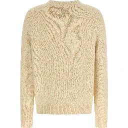 Beige Cotton Cardigan