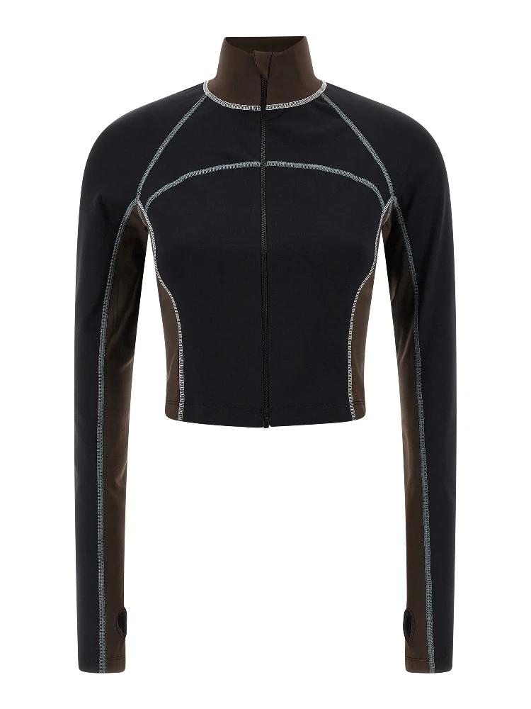Black Polyamide Top