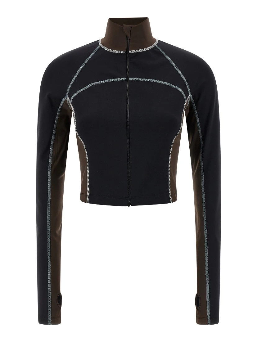 Black Polyamide Top