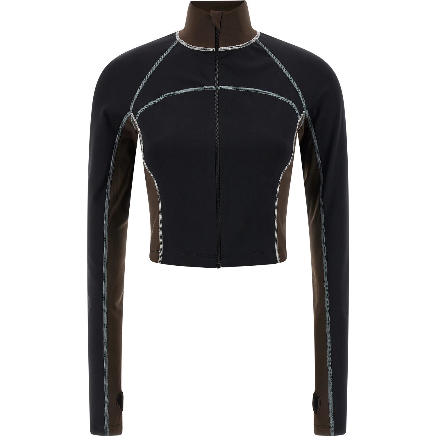 Black Polyamide Top