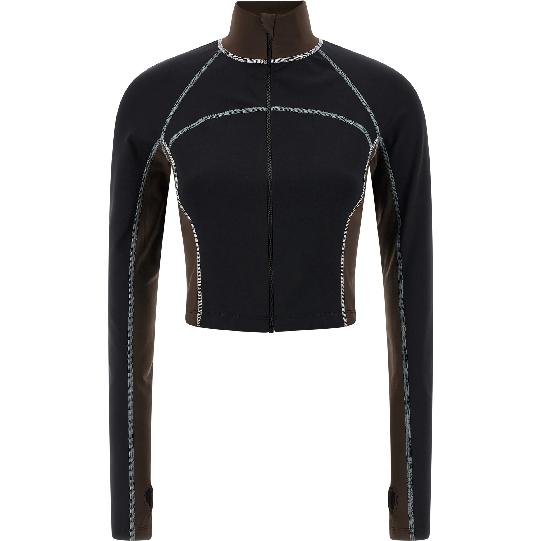 Black Polyamide Top