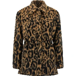 Beige Virgin Wool Coat