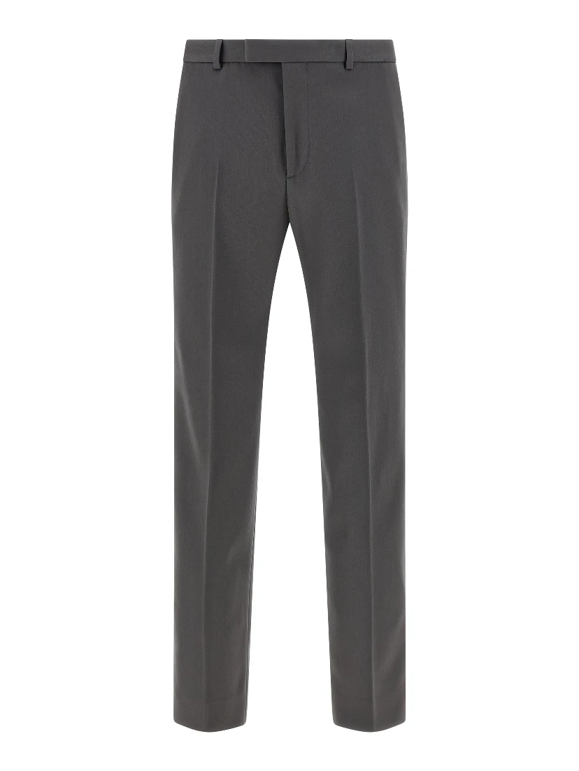 Gray Wool Dress Pants