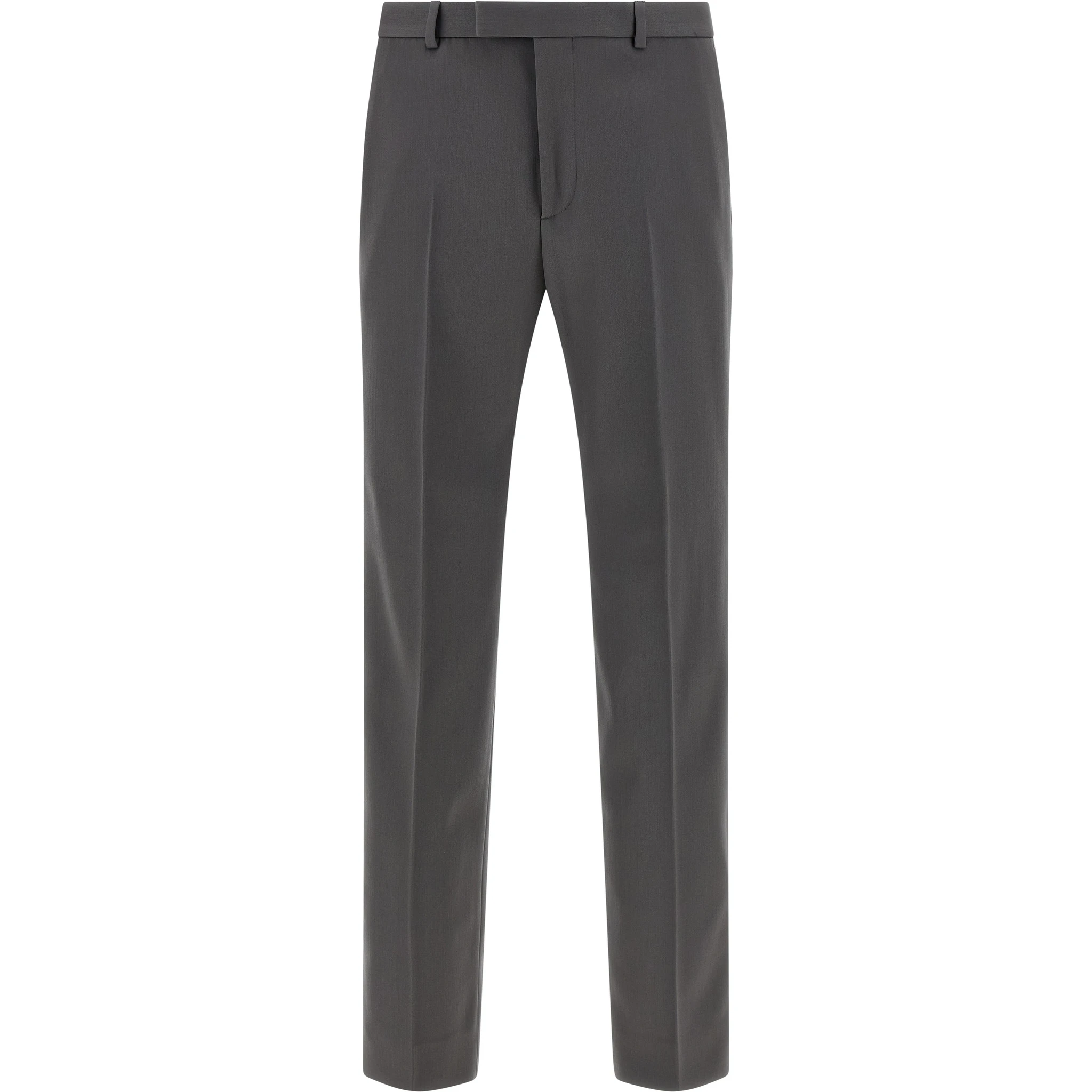 Gray Wool Dress Pants