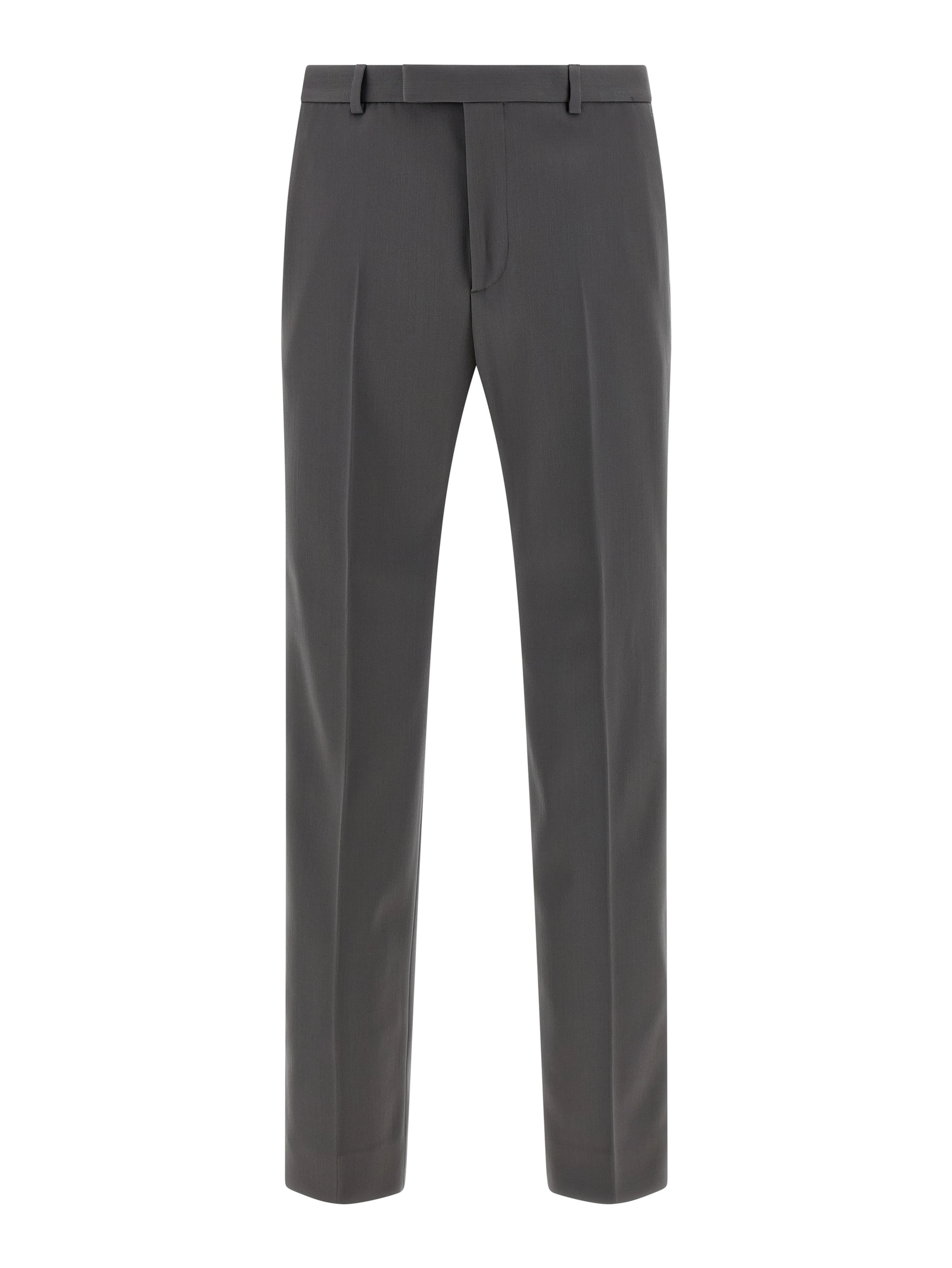 Gray Wool Dress Pants