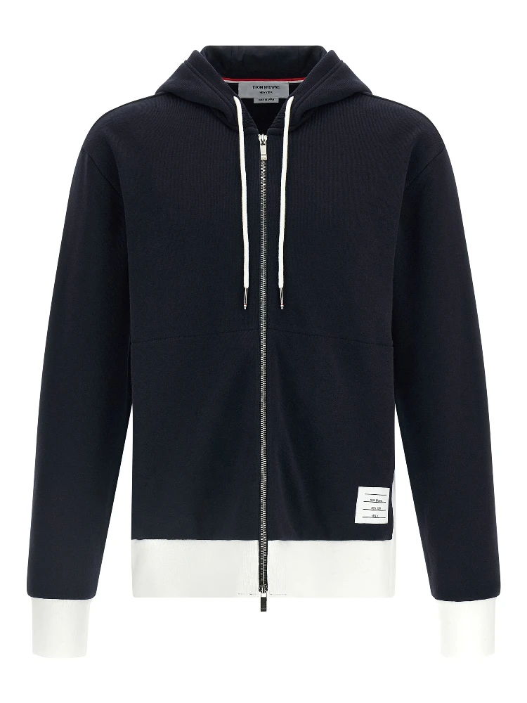 Blue Cotton Sweatshirt