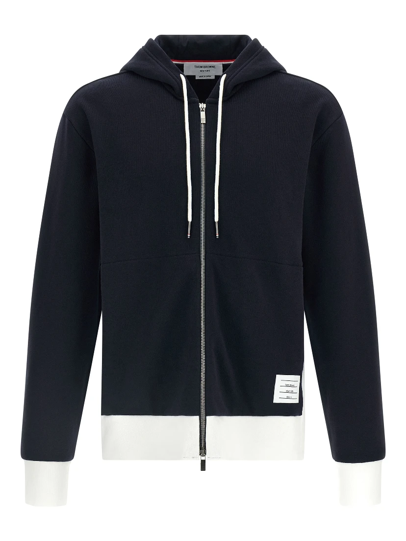 Blue Cotton Sweatshirt
