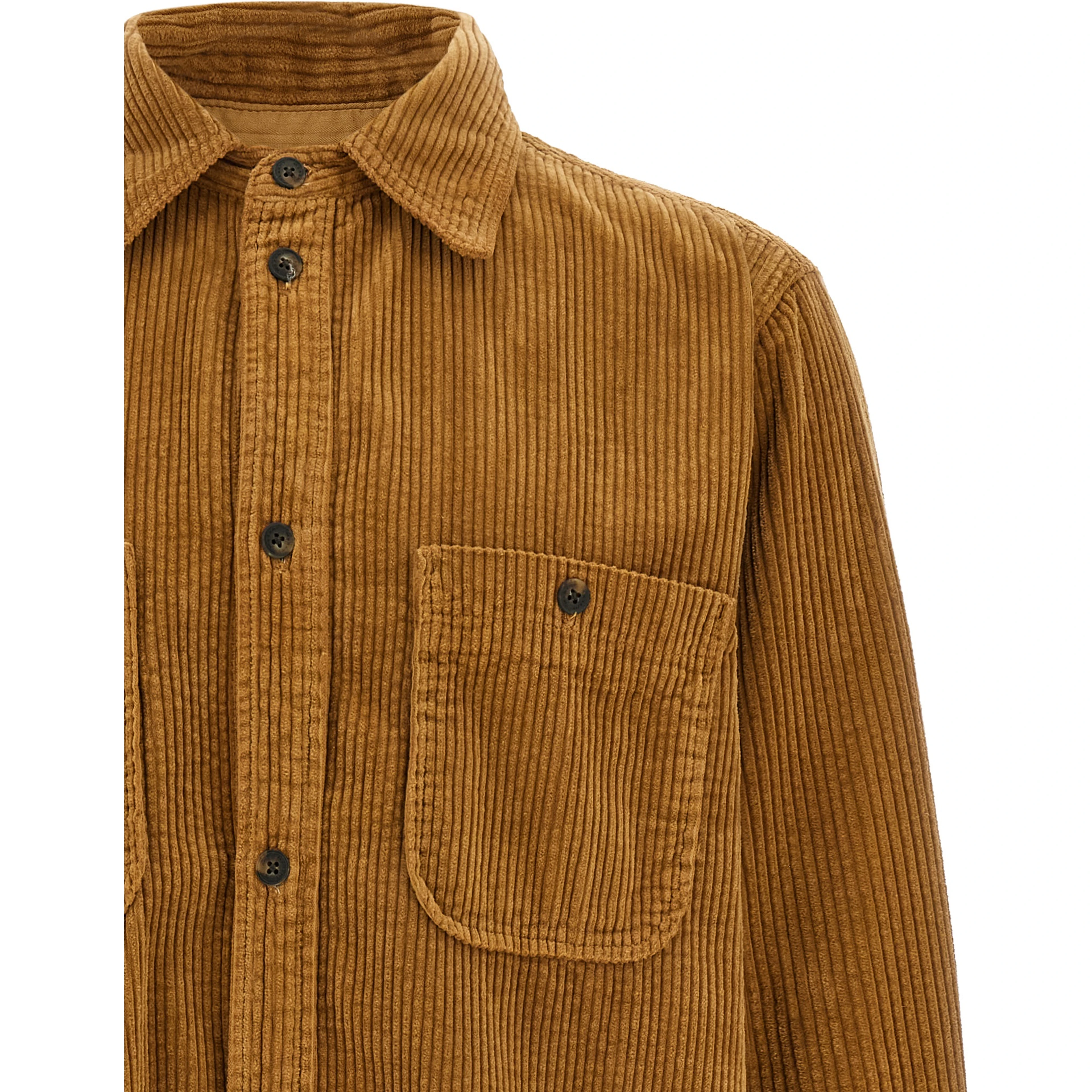 Beige Denim Shirt