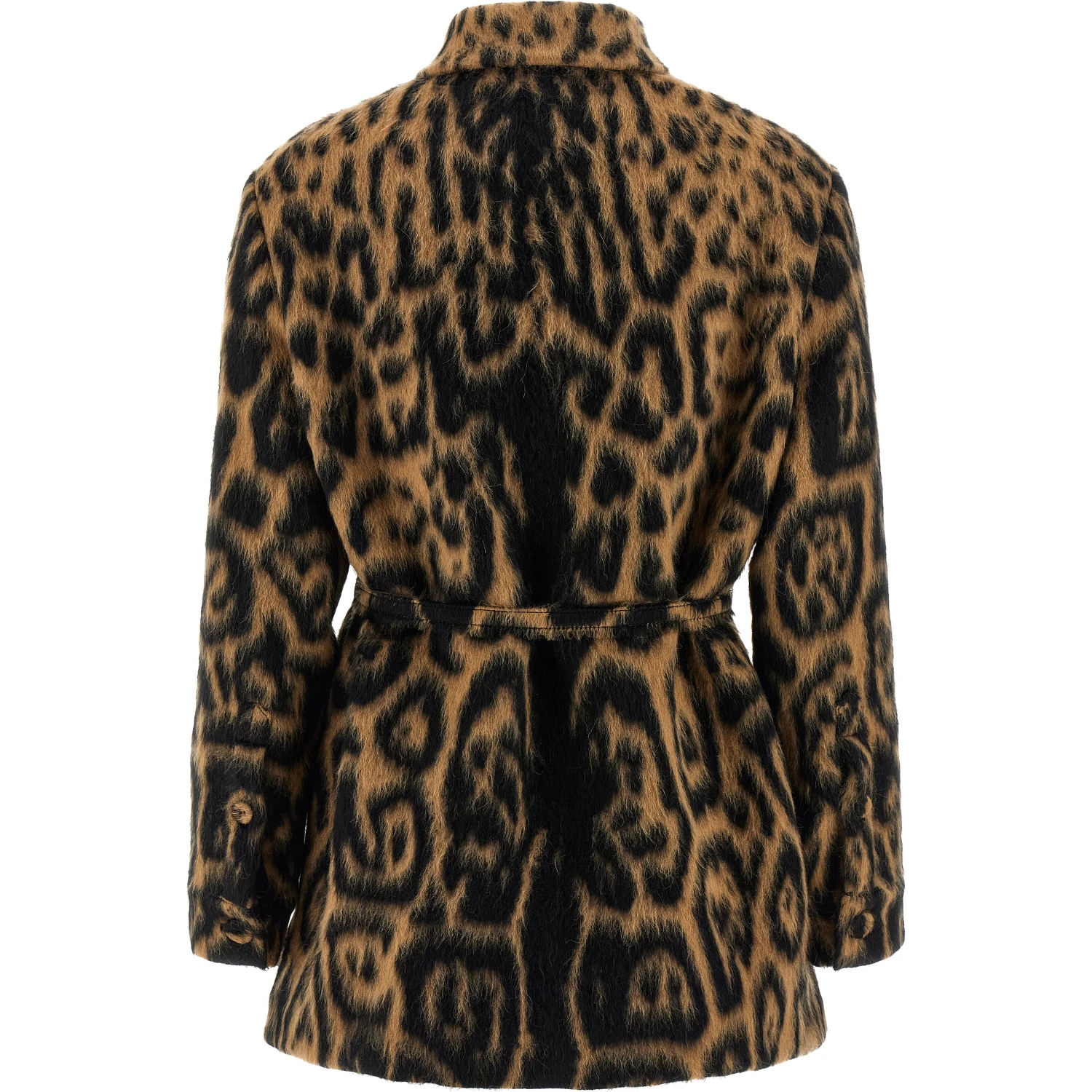Beige Virgin Wool Coat