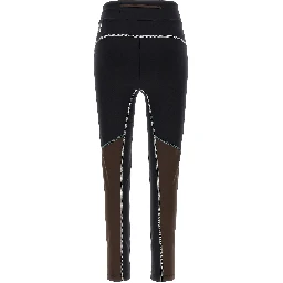 Black Polyamide Leggings