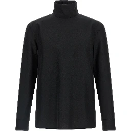 Black Polyester Blouse
