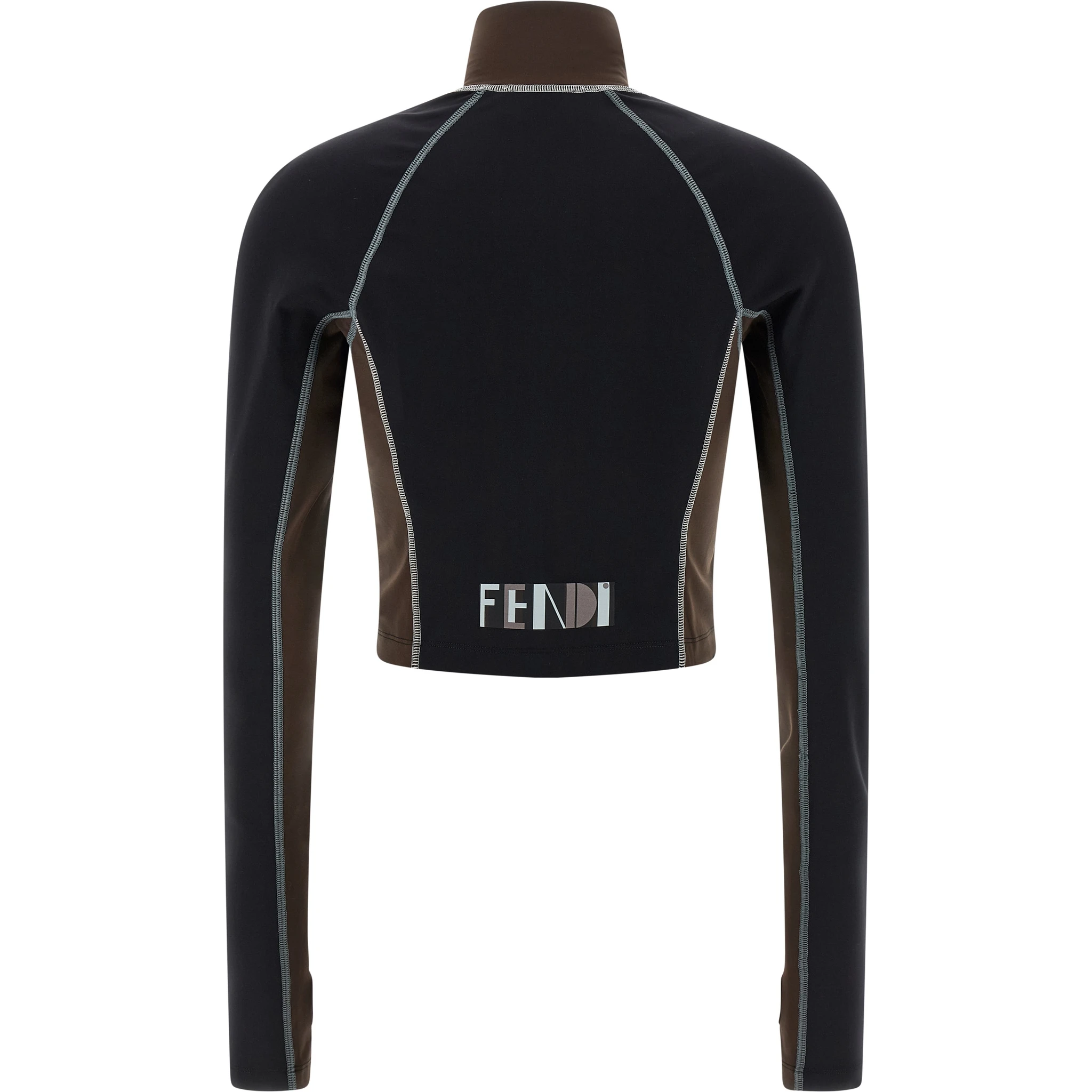 Black Polyamide Top