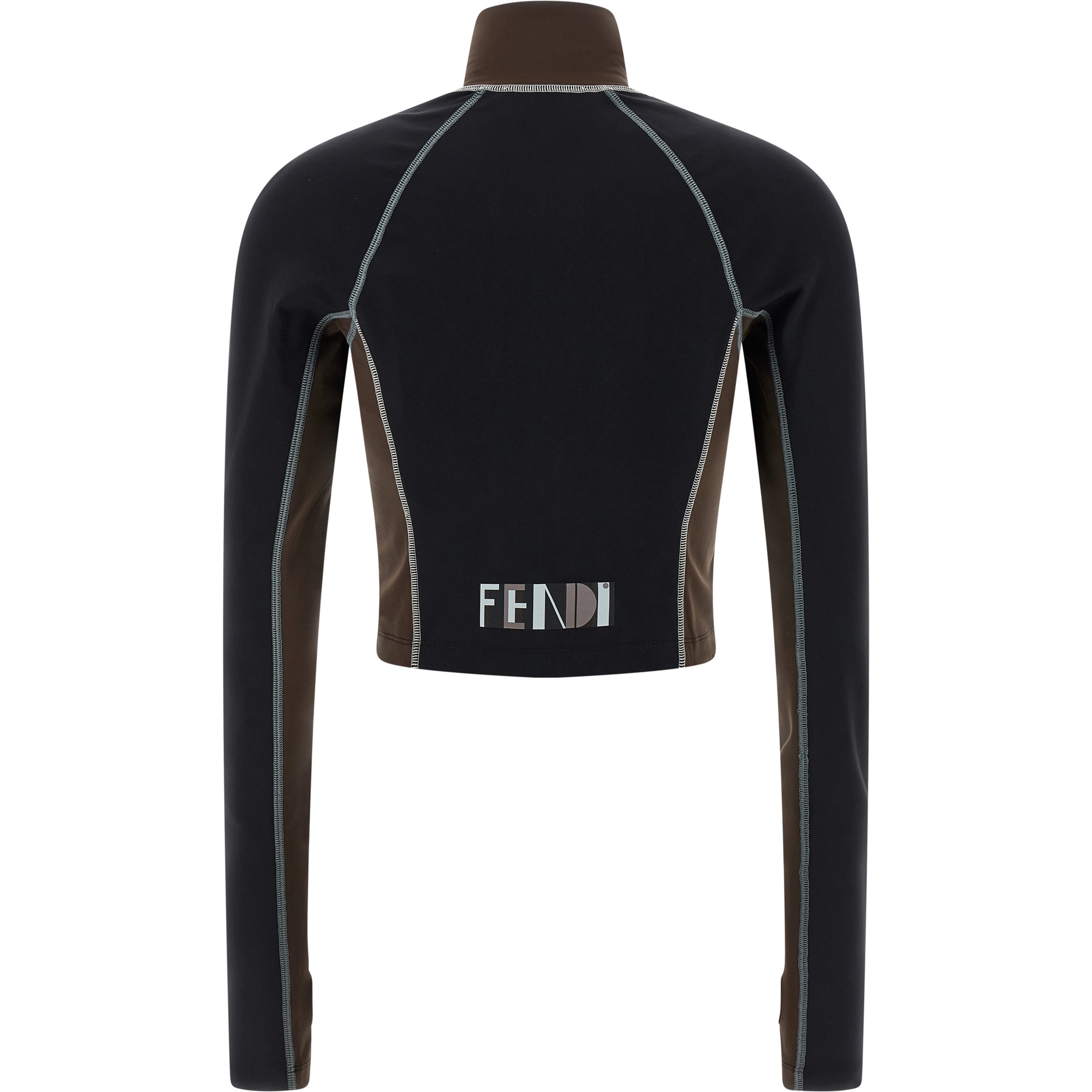 Black Polyamide Top