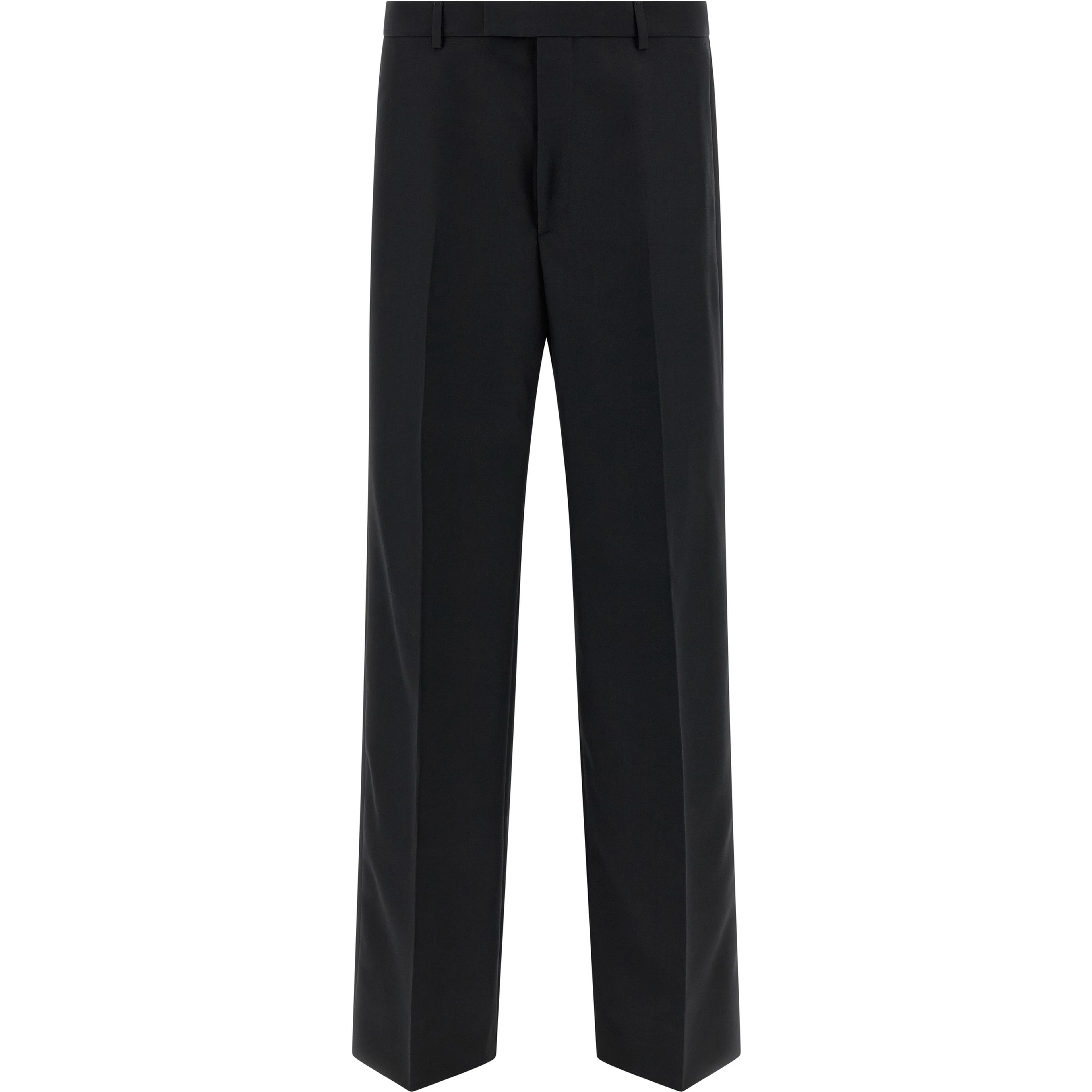 Black Polyester Dress Pants