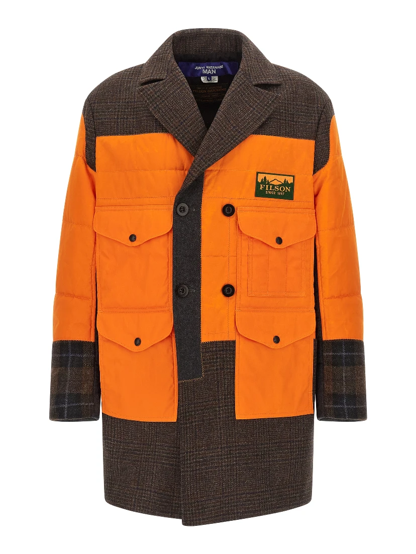 Multicolor Cotton Coat