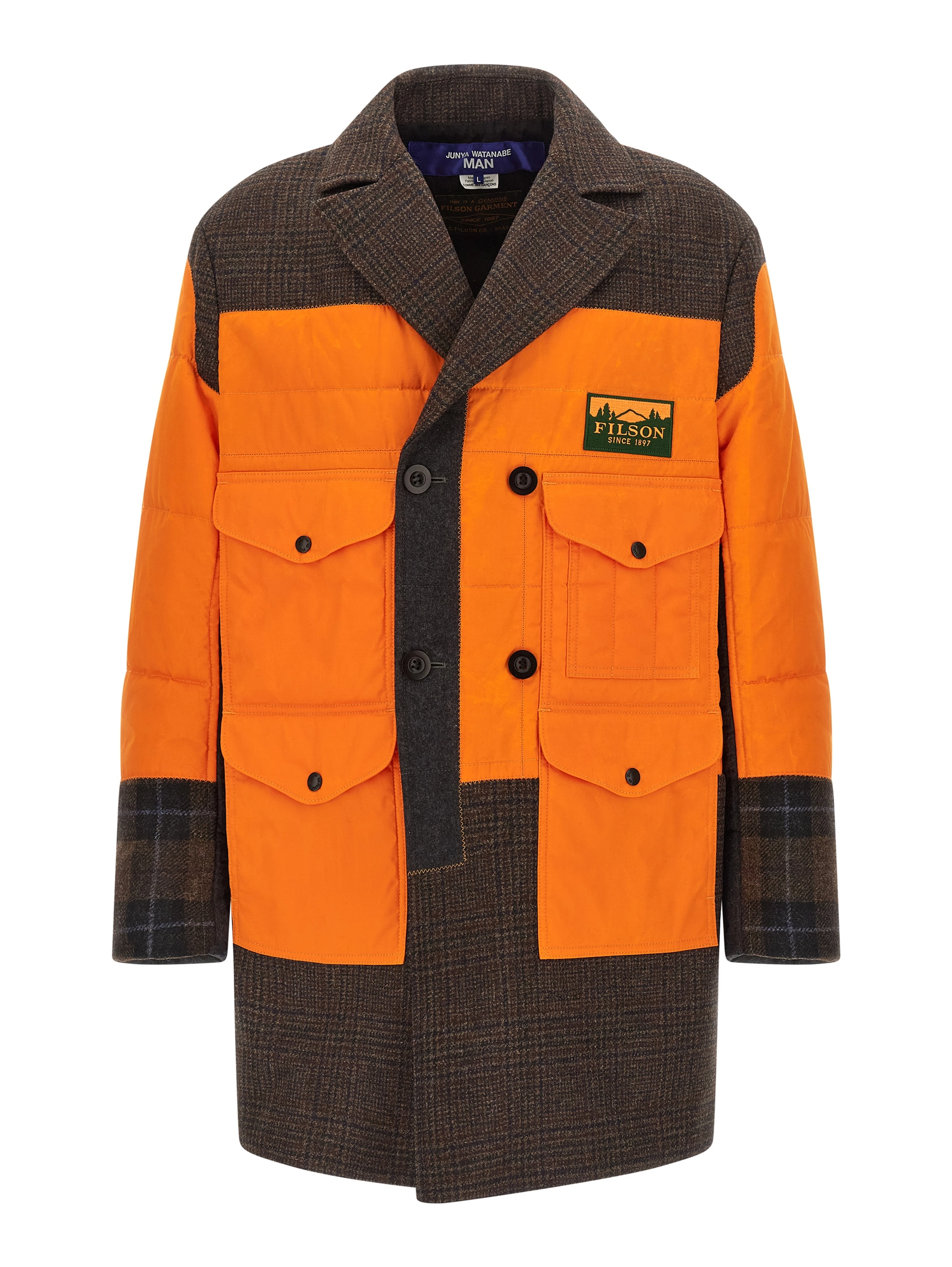 Multicolor Cotton Coat