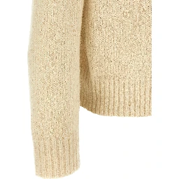Beige Cotton Cardigan
