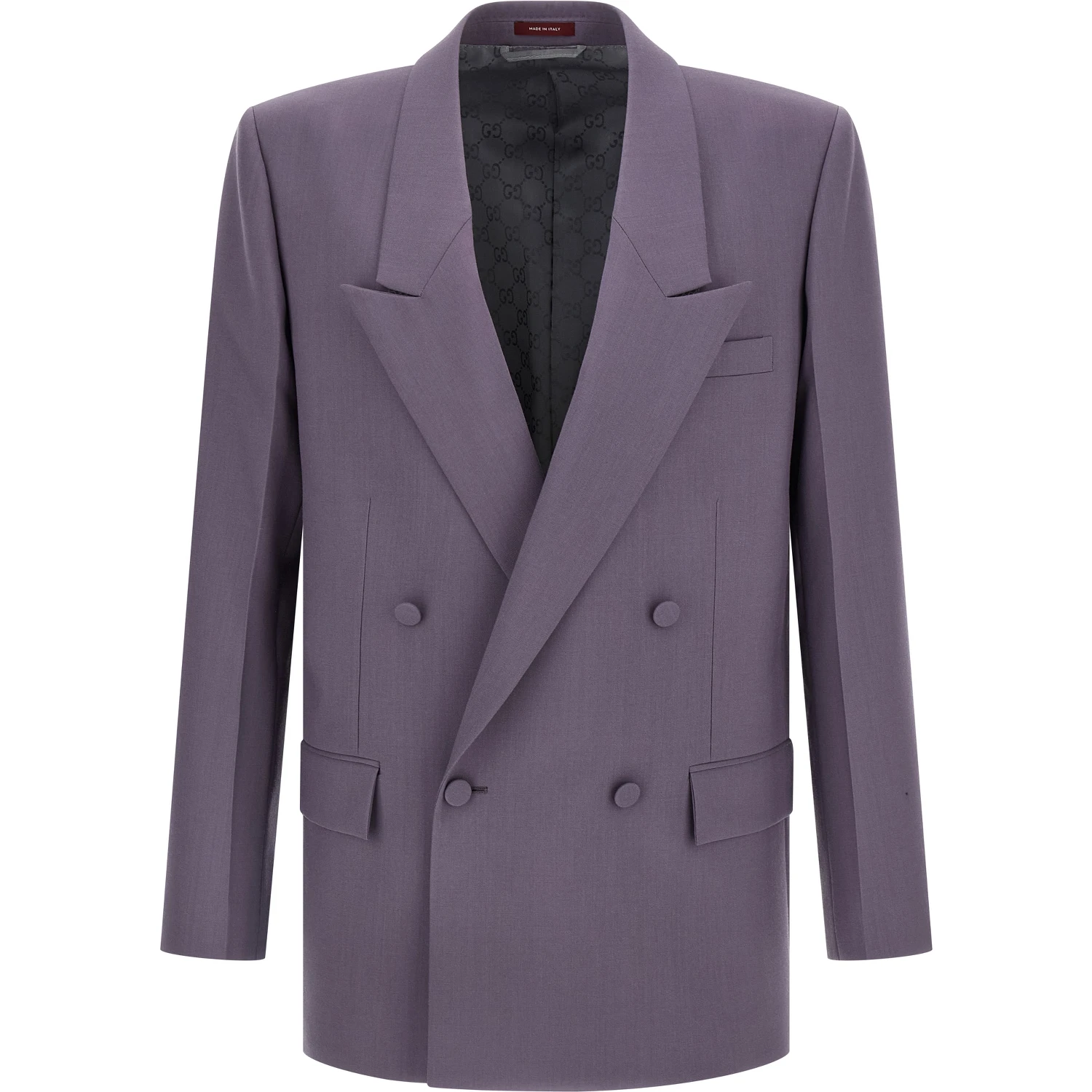 Purple Wool Blazer