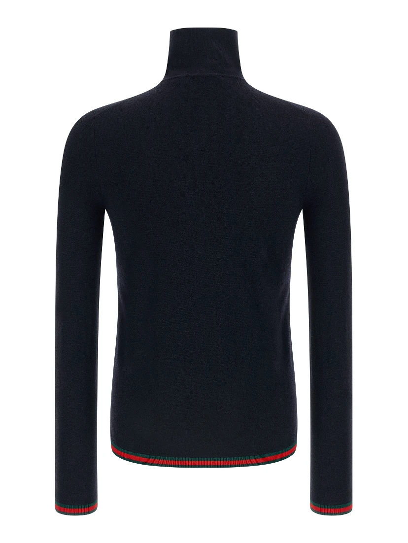 Blue Cashmere Cardigan