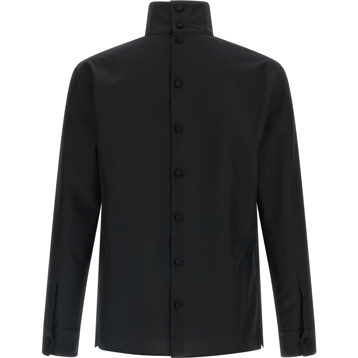 Black Polyester Blouse