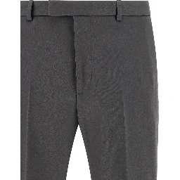 Gray Wool Dress Pants