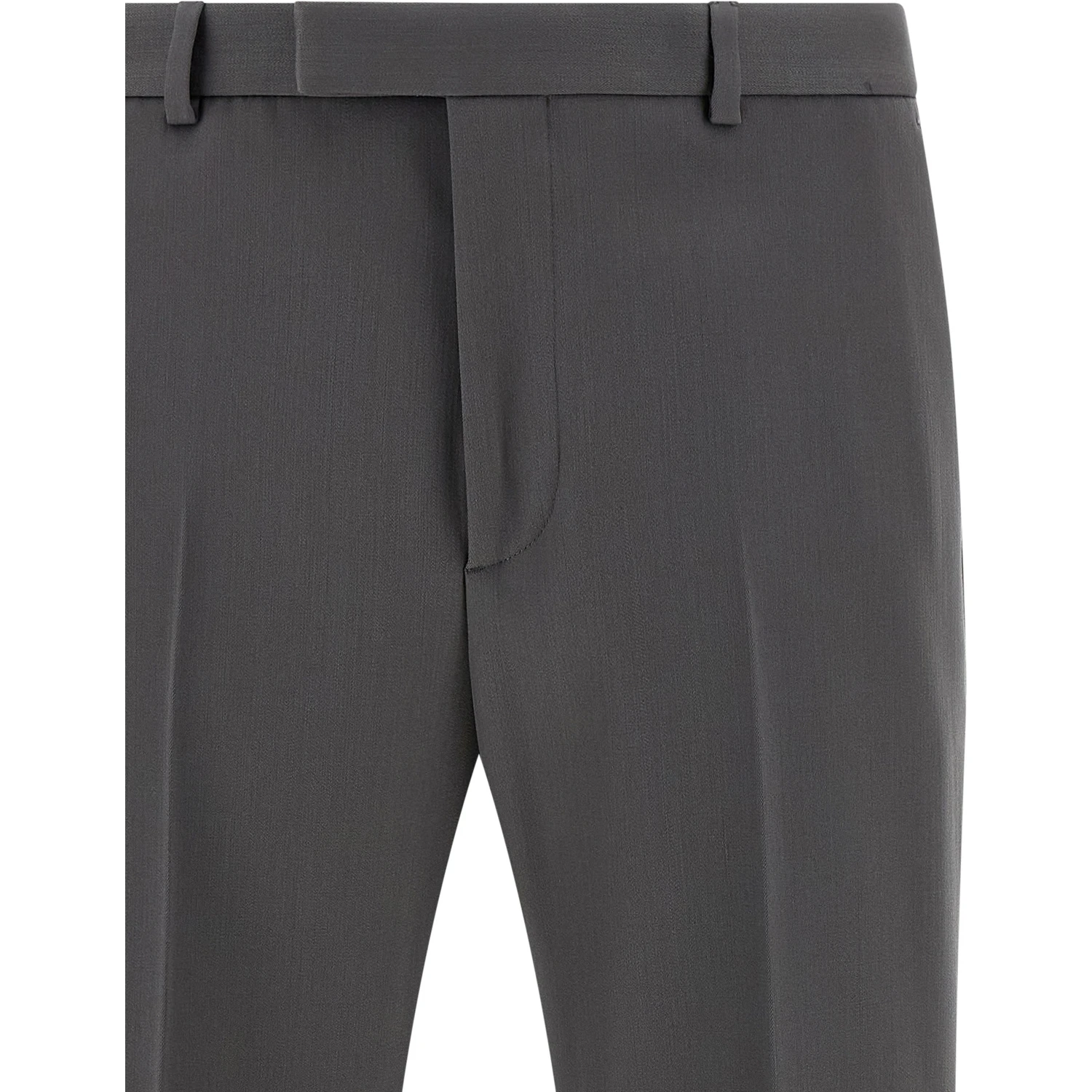 Gray Wool Dress Pants