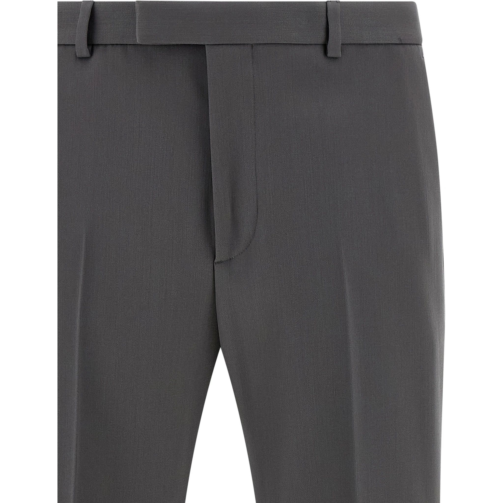 Gray Wool Dress Pants