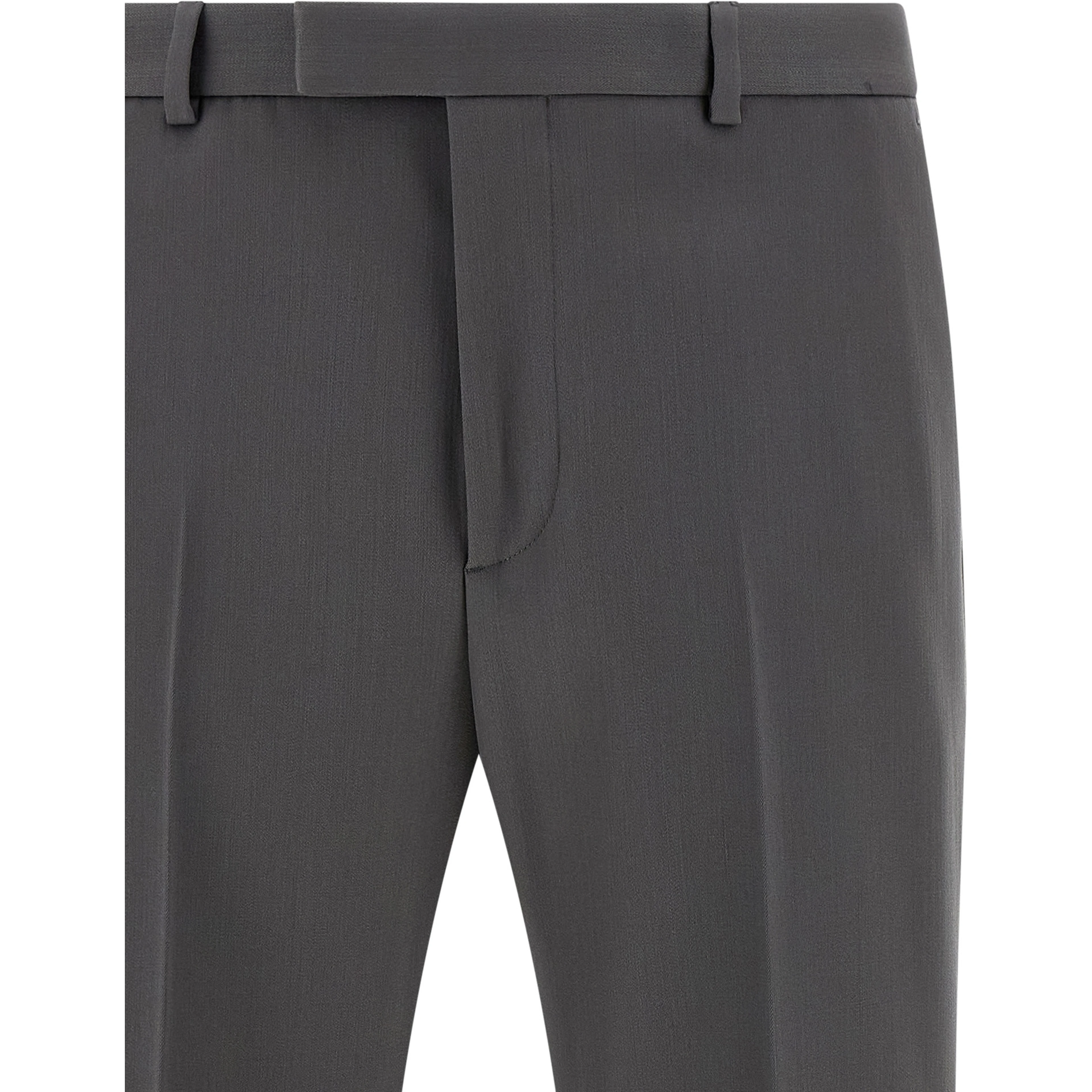 Gray Wool Dress Pants