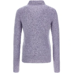 Purple Wool Cardigan