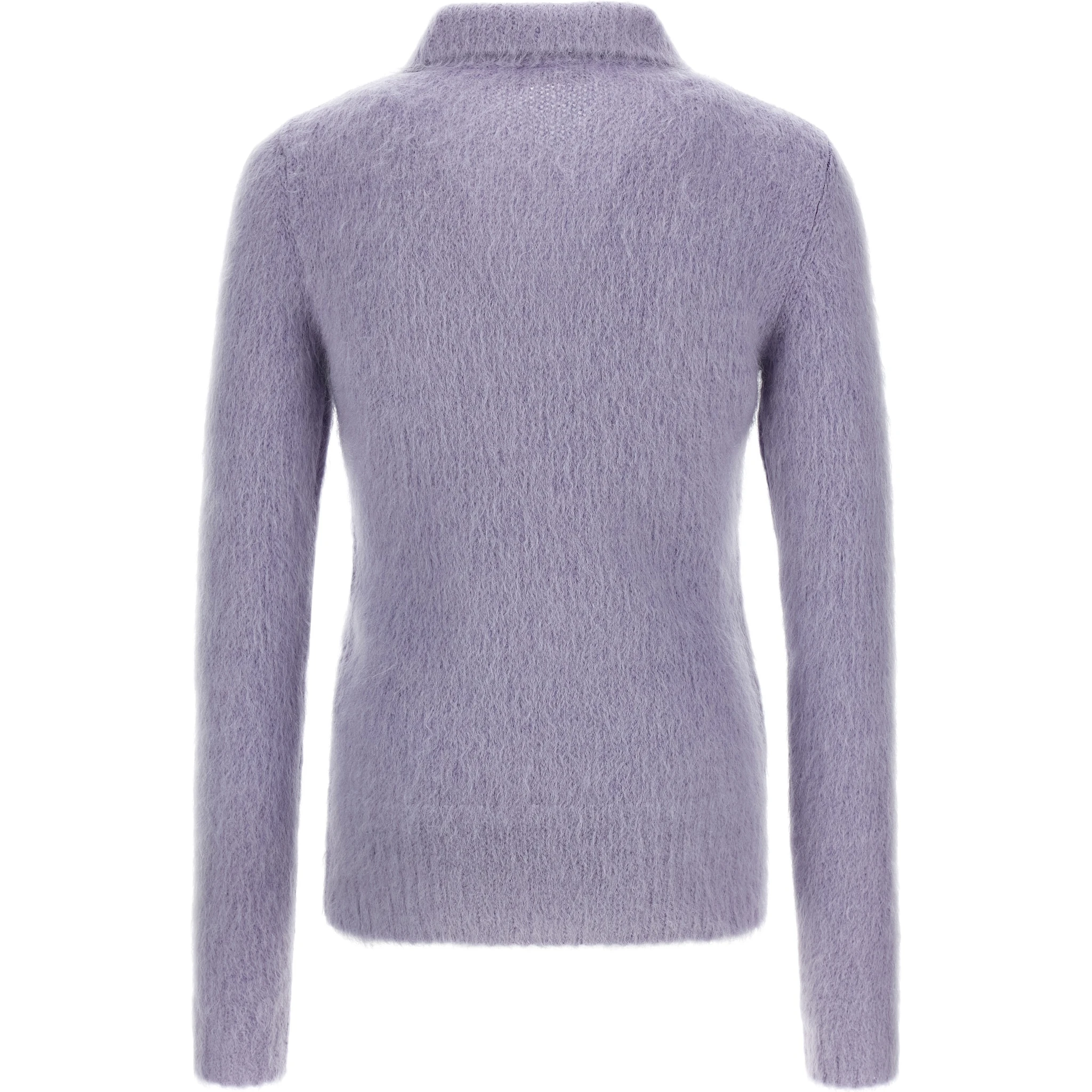 Purple Wool Cardigan