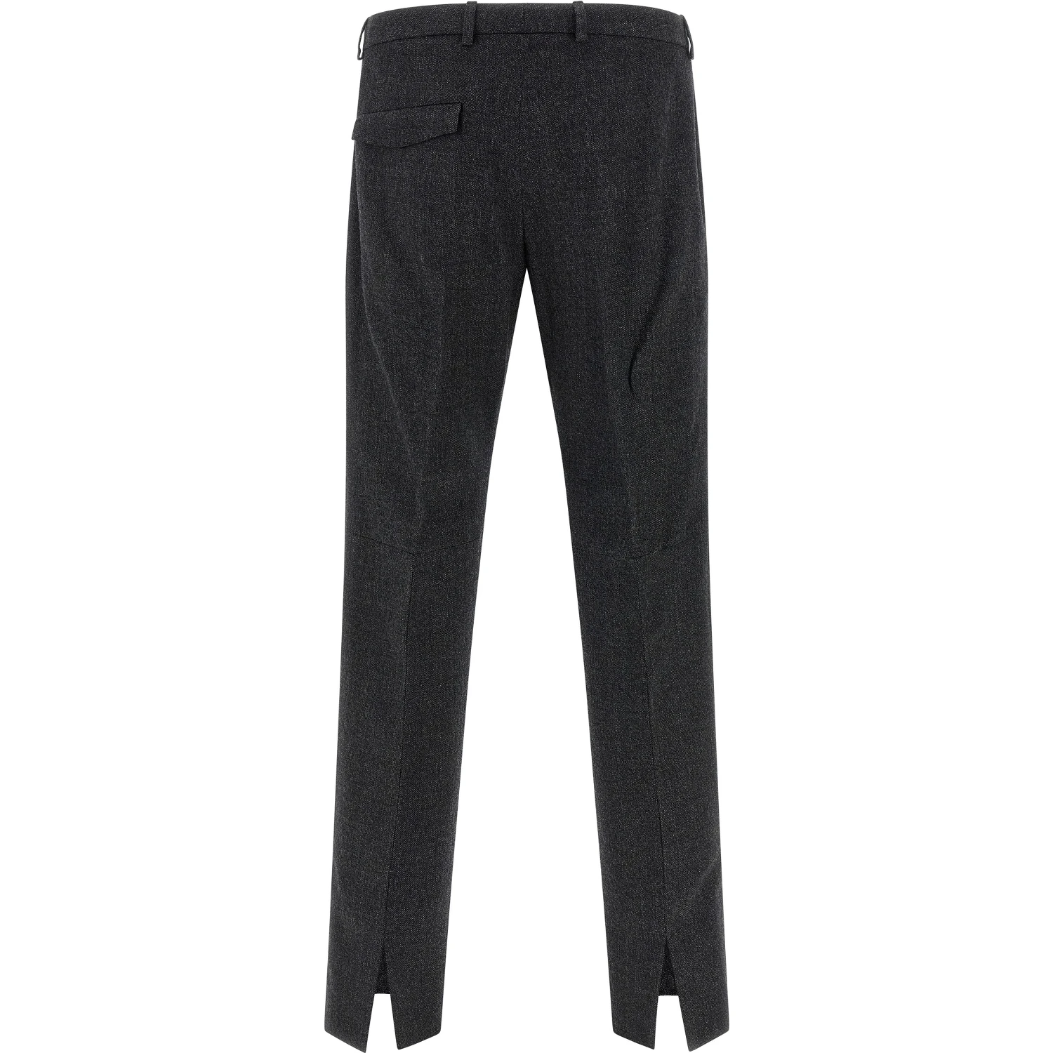 Gray Wool Dress Pants