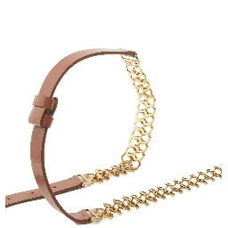 Brown Calfskin Regular Belt