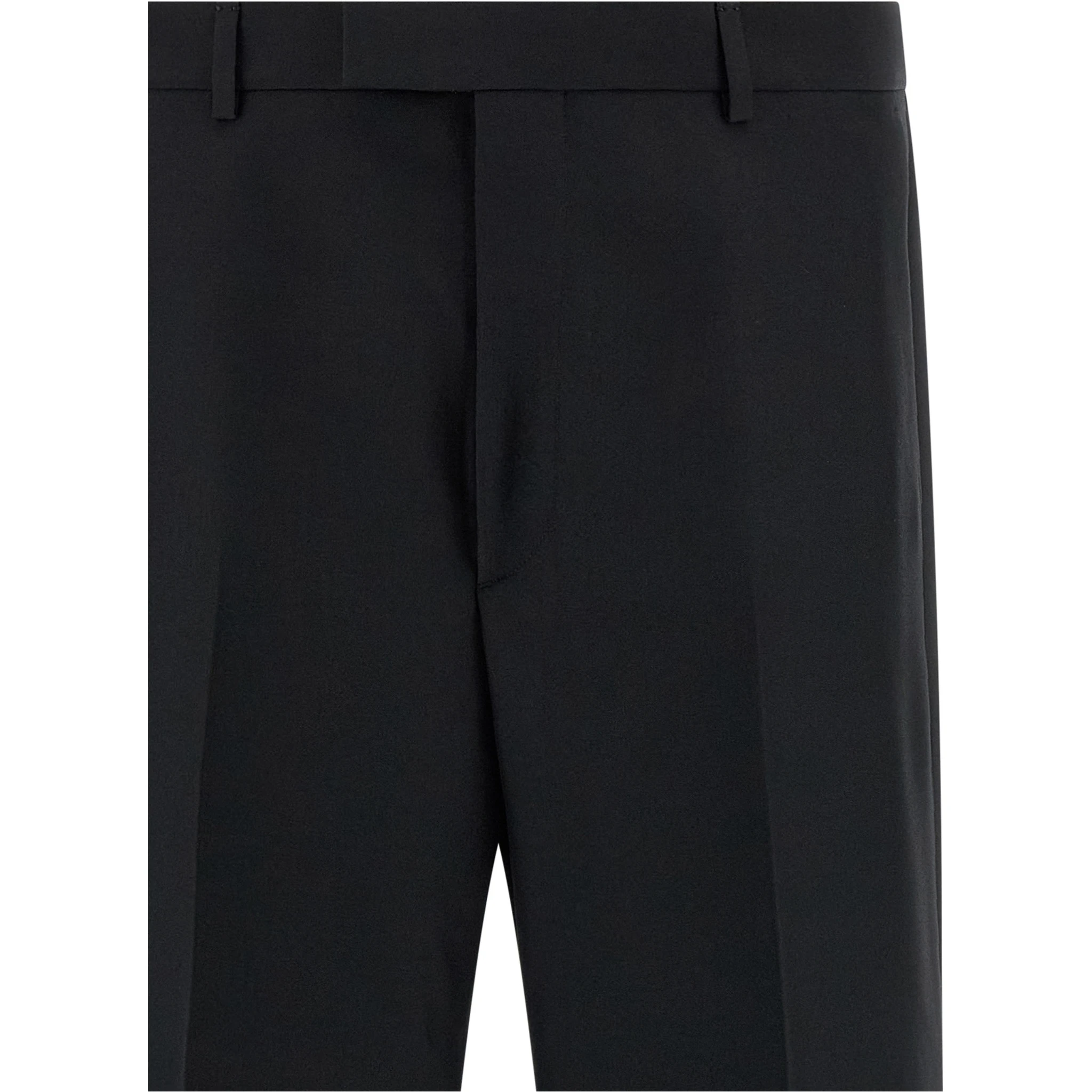 Black Polyester Dress Pants