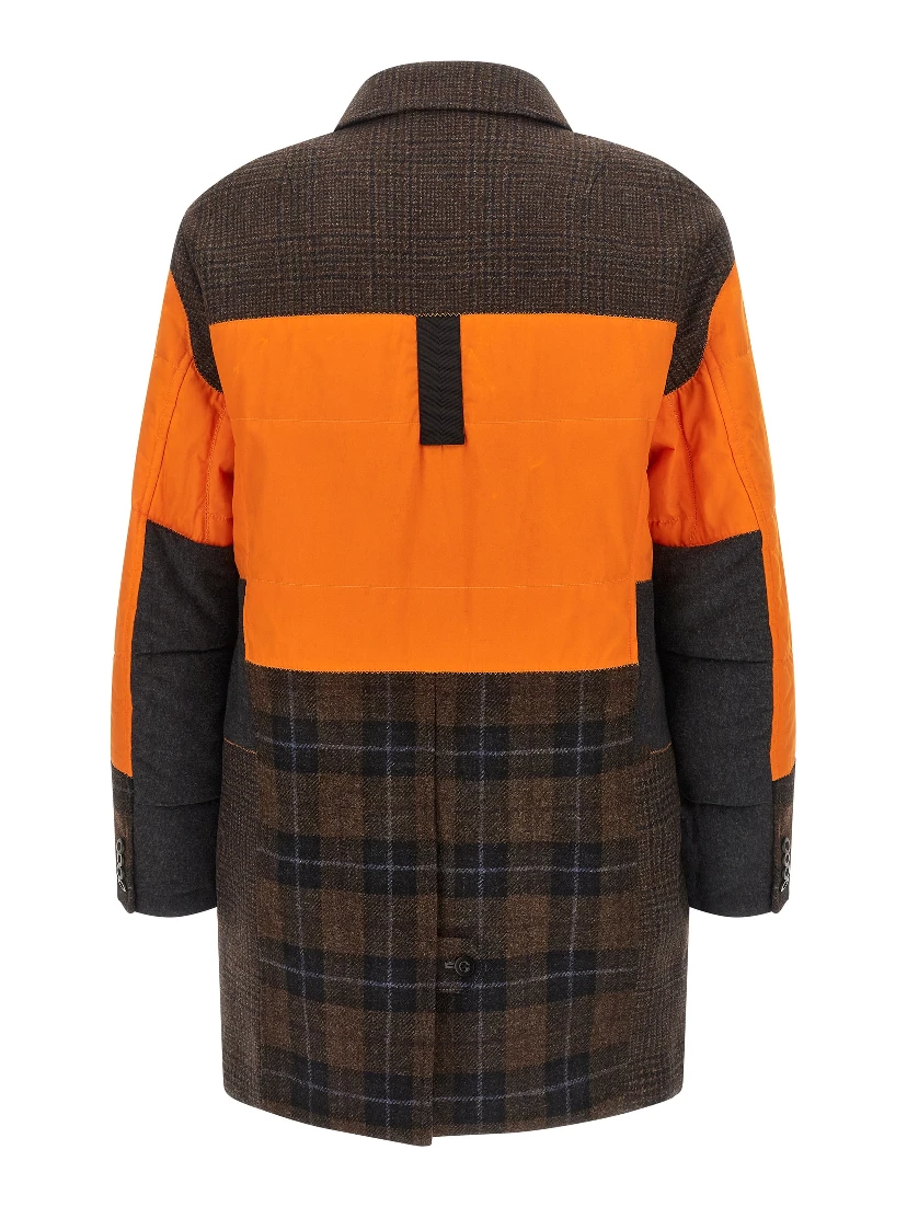 Multicolor Cotton Coat