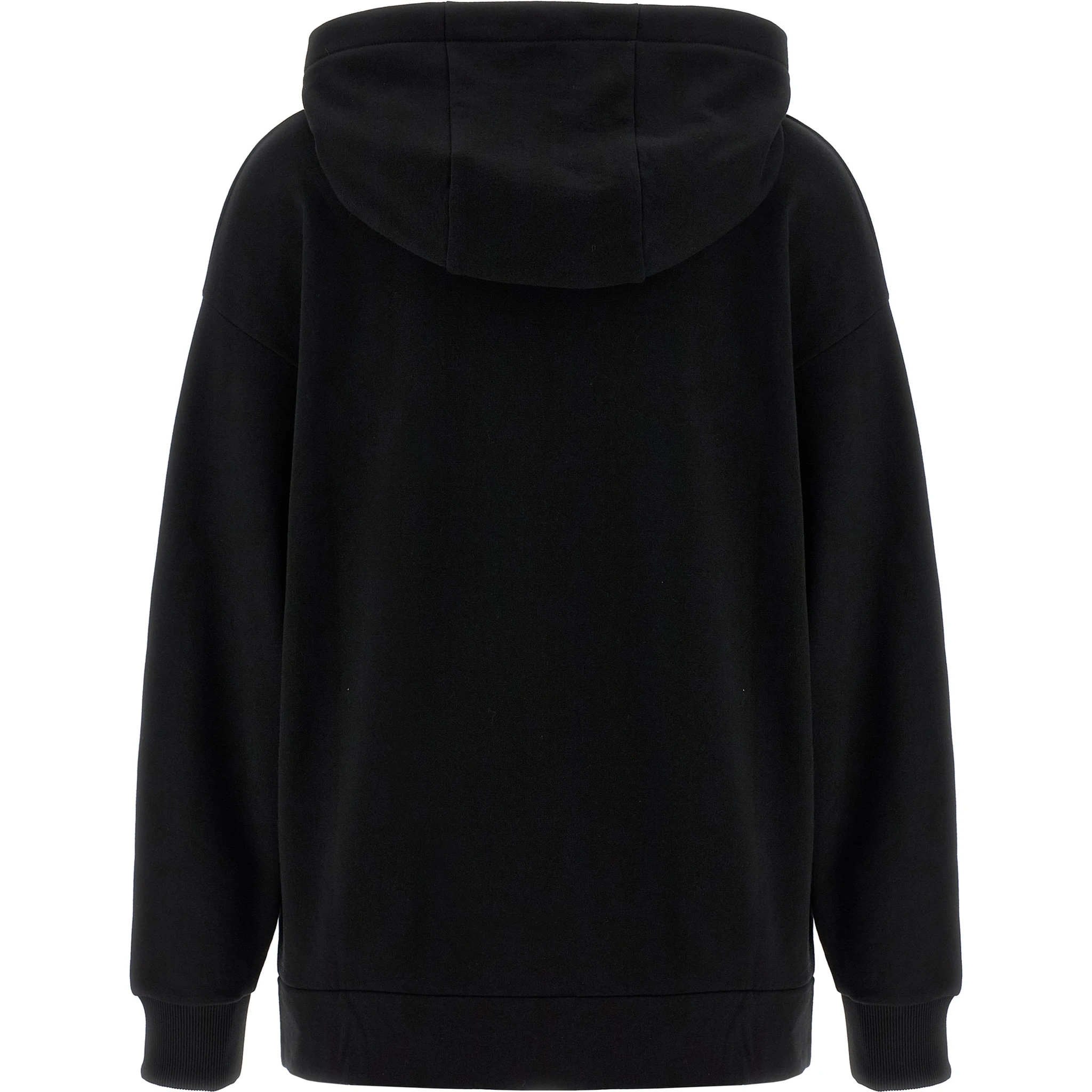 Black Cotton Sweatshirt