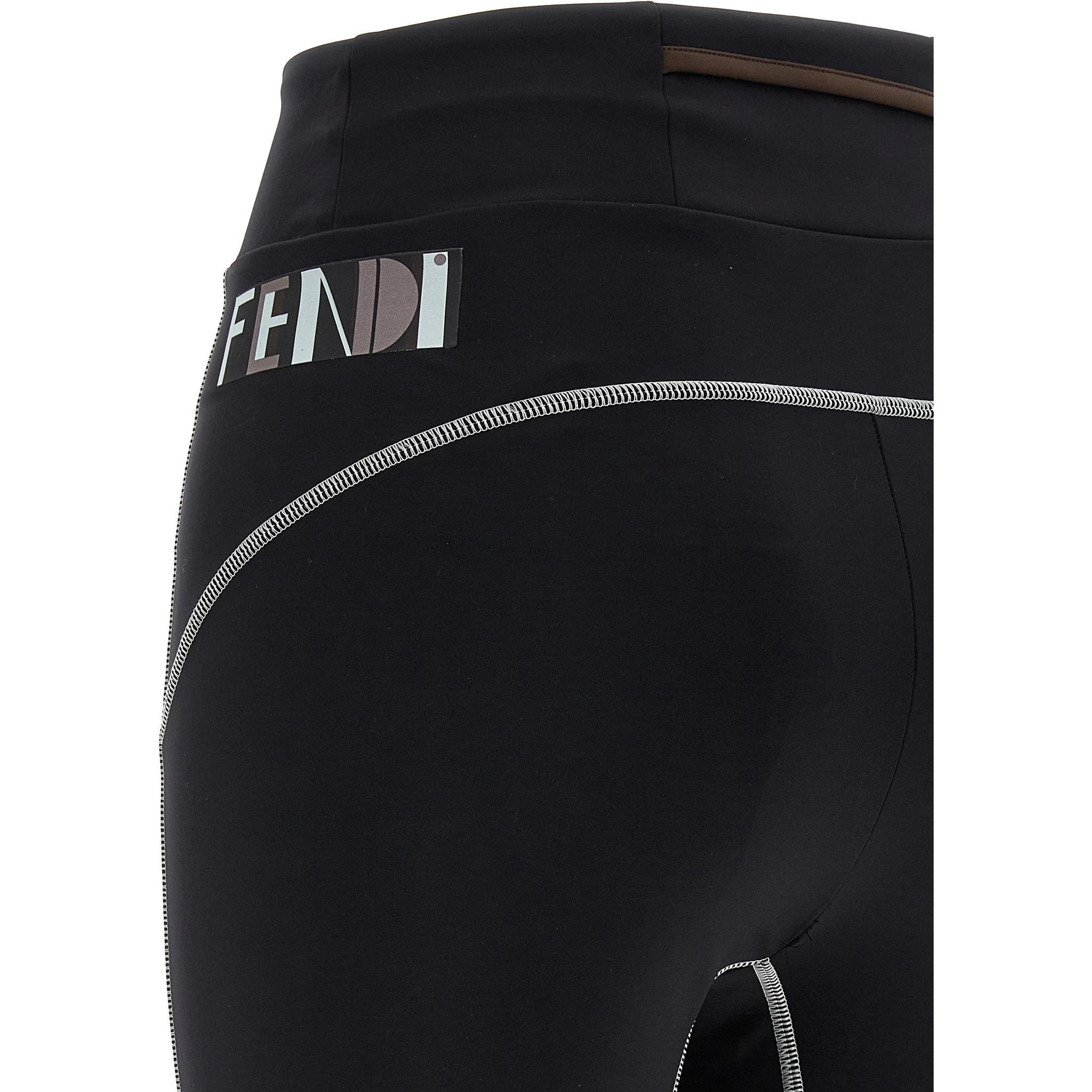 Black Polyamide Leggings