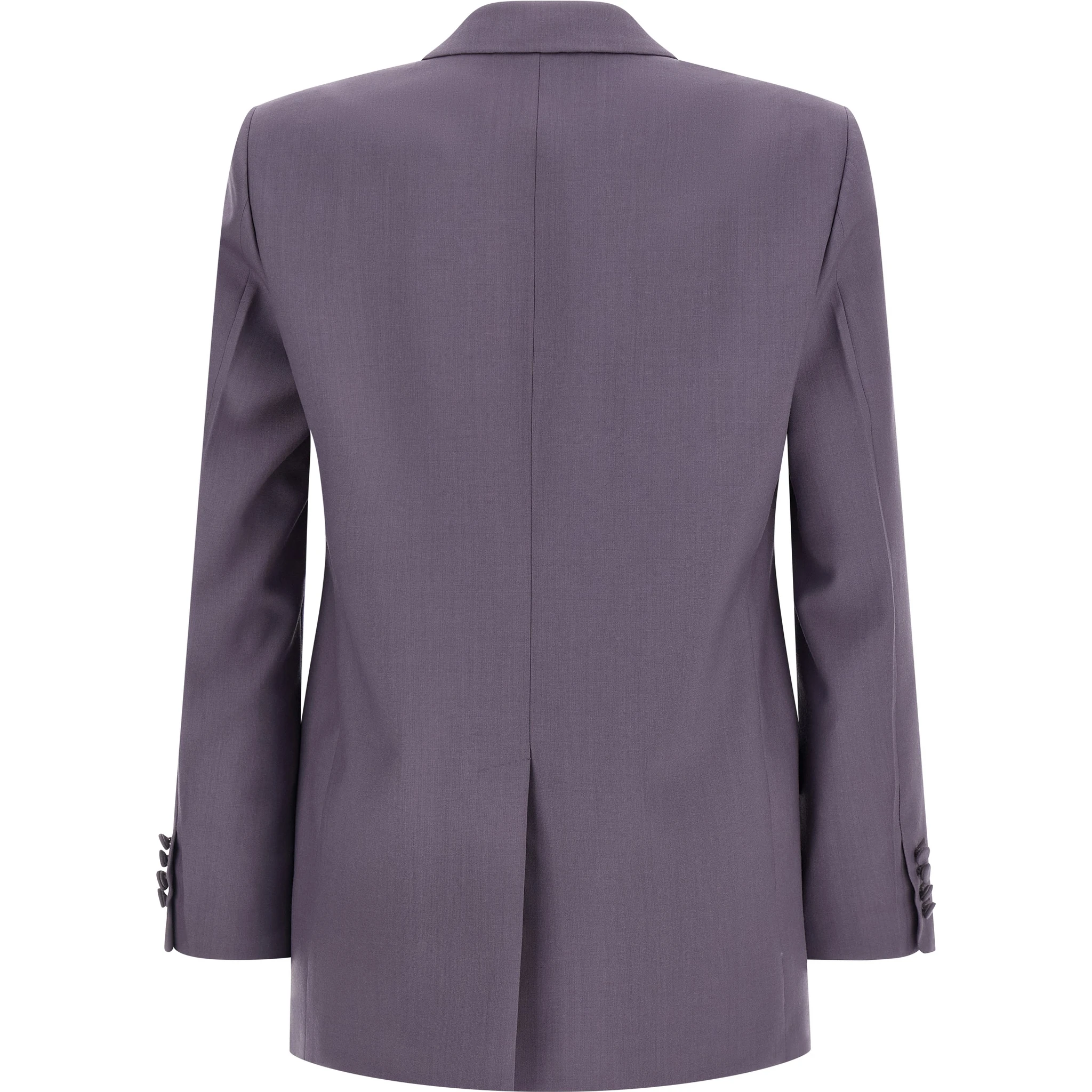 Purple Wool Blazer