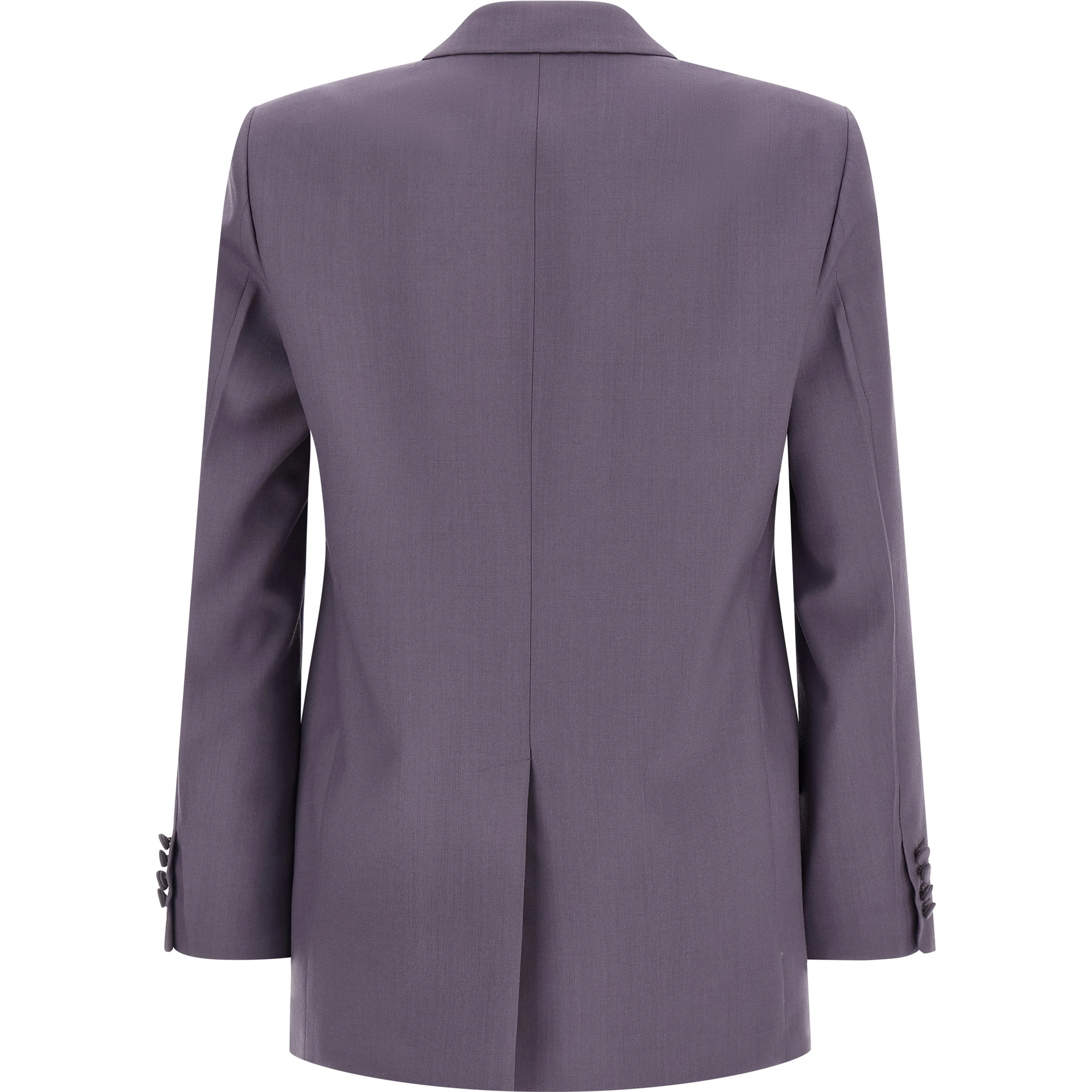 Purple Wool Blazer
